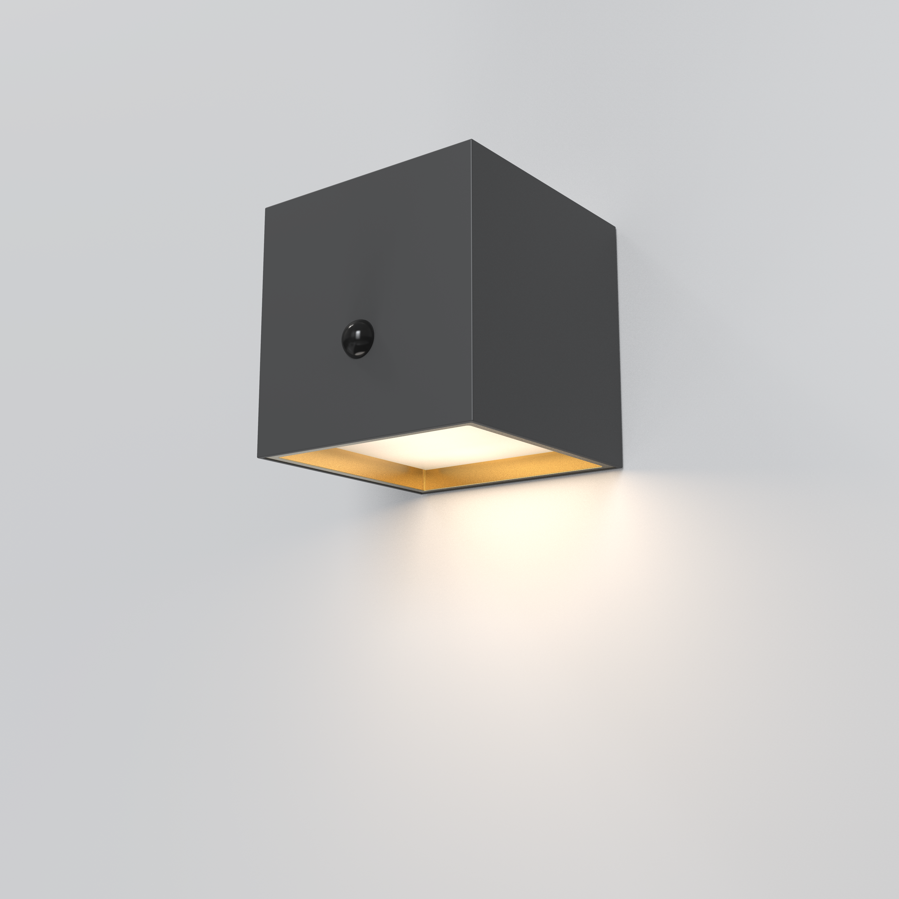 Candeeiro de parede solar Gerez 450 lm 4000k ip54 preto Inspire - 10