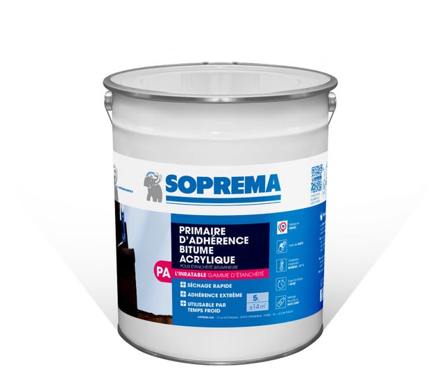 Primaire d'accrochage 00115691 SOPREMA 5 L