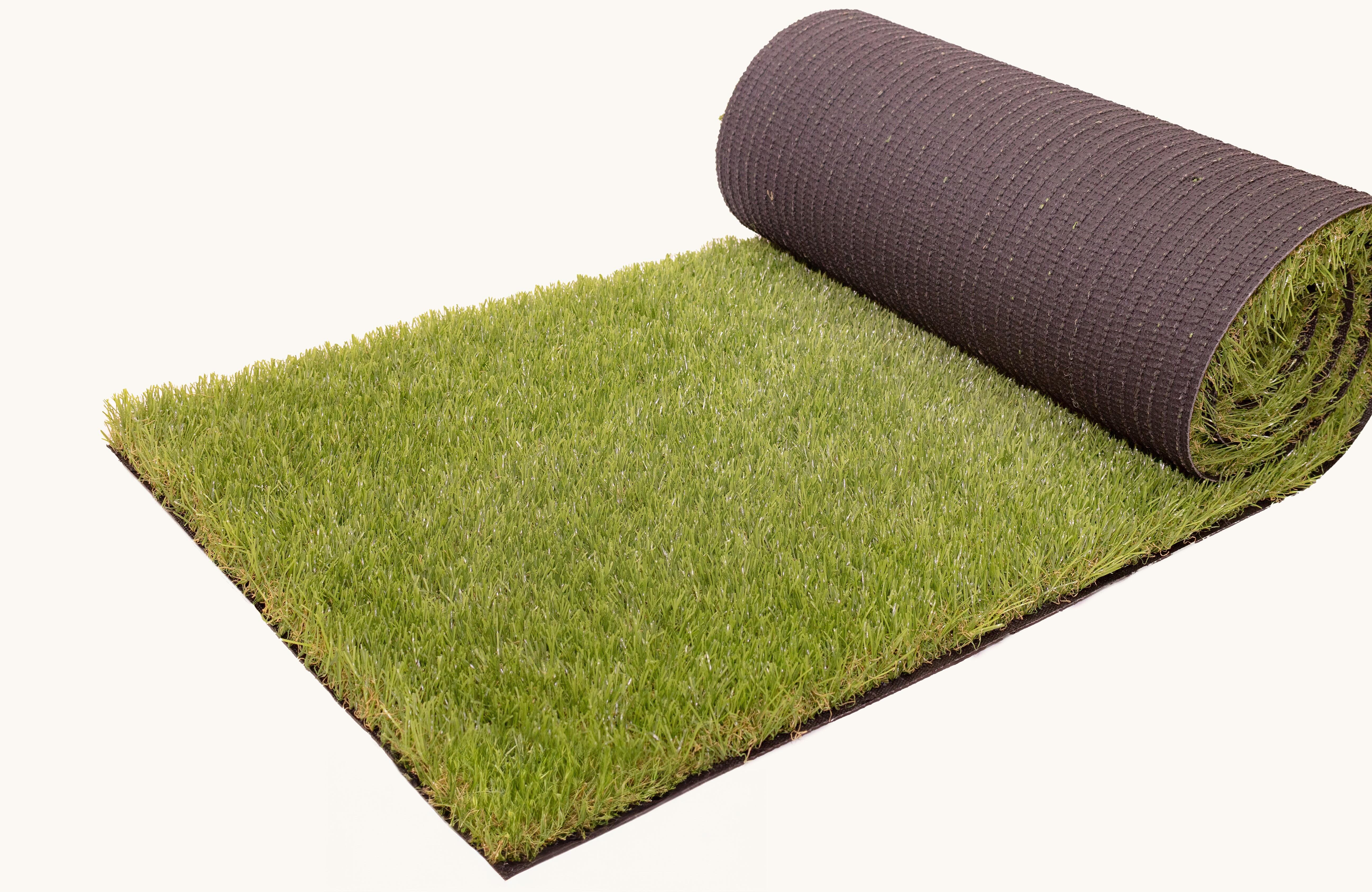 Rollo de césped artificial Laredo 2x5m 33 mm de altura de fibras y 27300 puntadas m² - 13