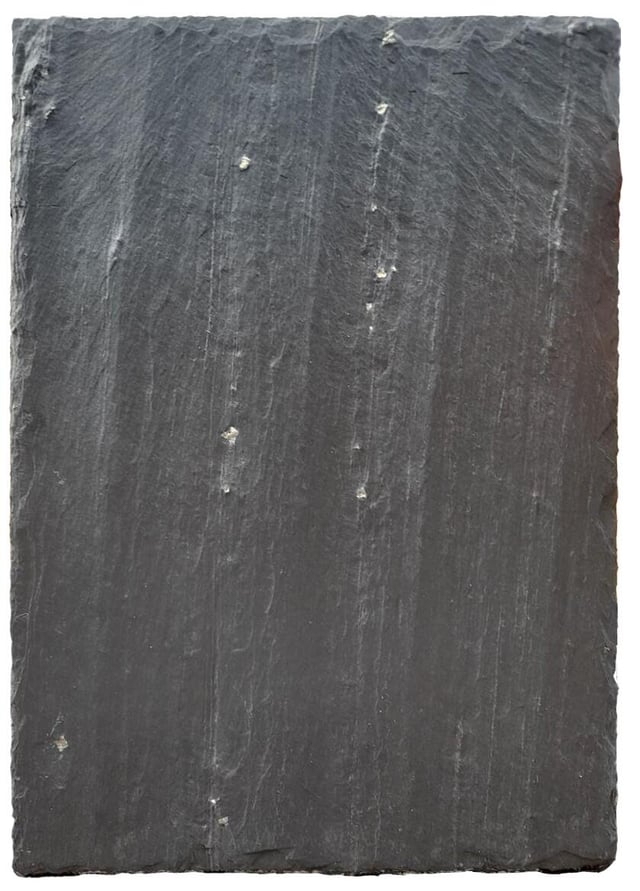 Ardoise fine NF, gris foncé, 32 x 22 cm, PIEDRAS BERNARDOS