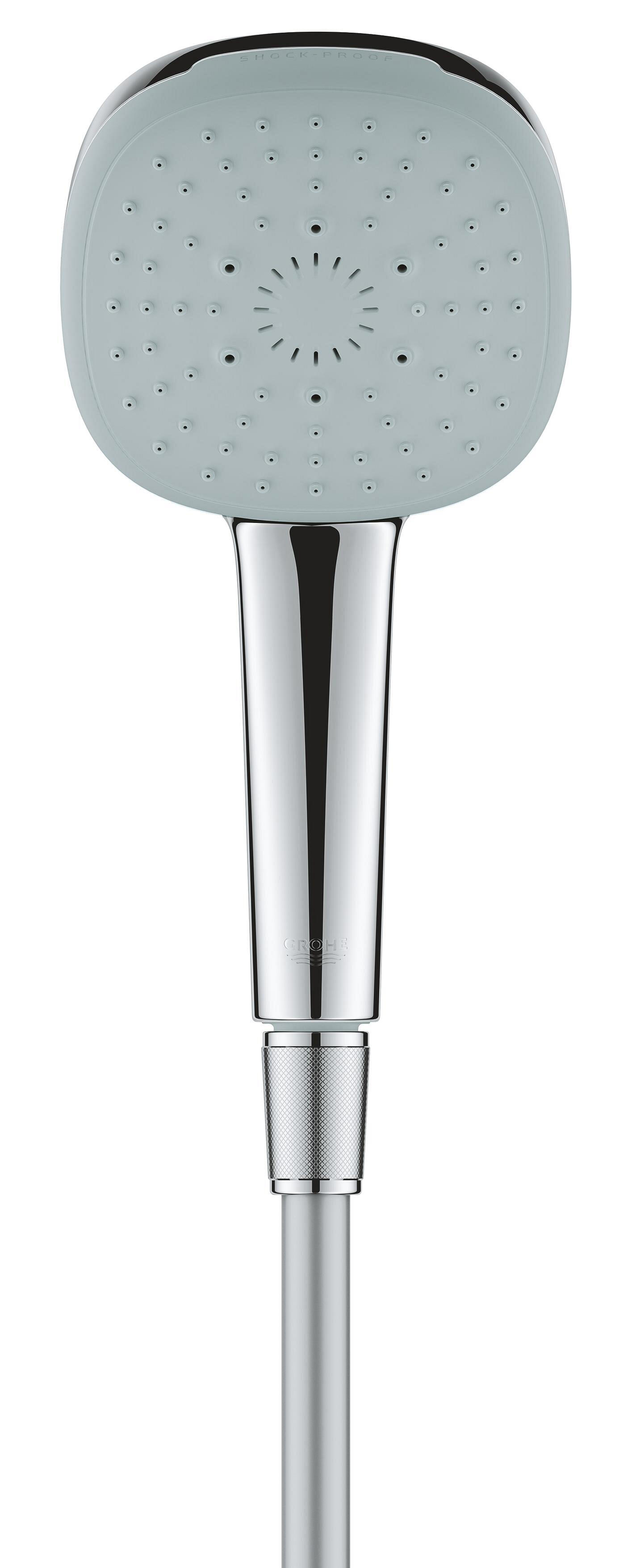 Pommeau de douche 3 jets et flexible, GROHE, Vitalio comfort Clova 3jets - 3