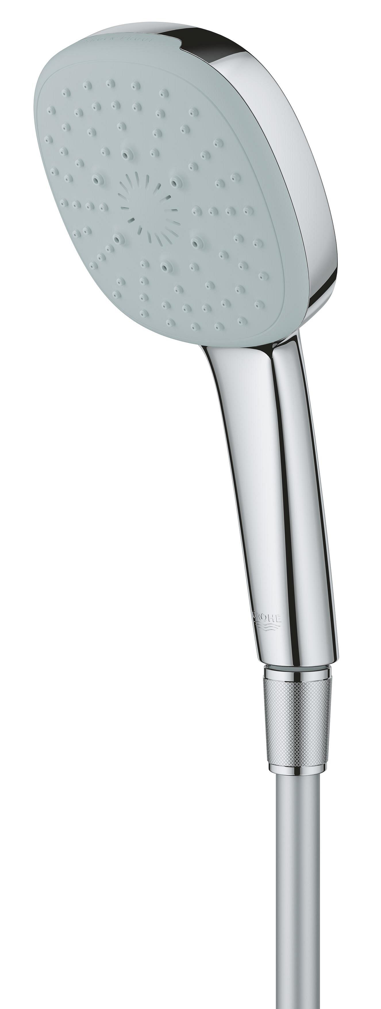 Pommeau de douche 3 jets et flexible, GROHE, Vitalio comfort Clova 3jets - 2