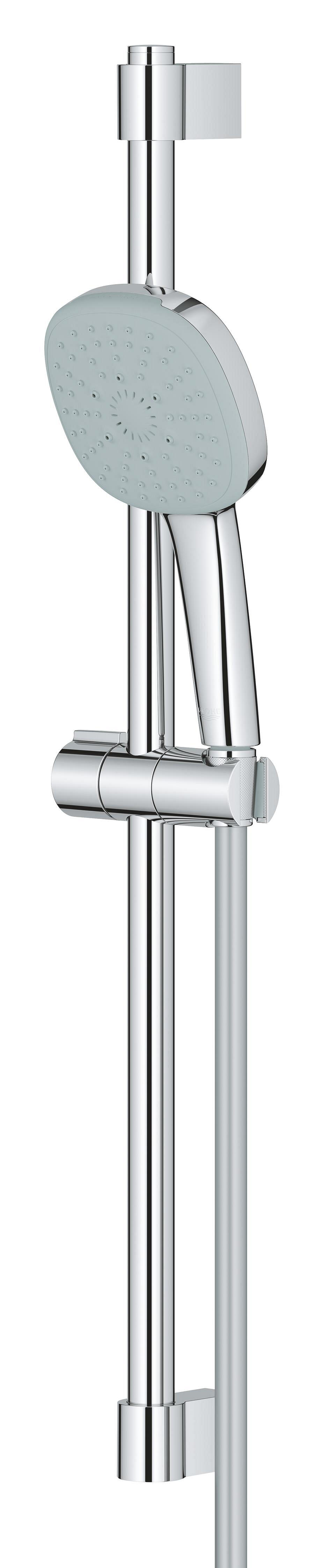 Alcachofa de ducha + flexo + barra GROHE  cromo con 3 funciones - 7