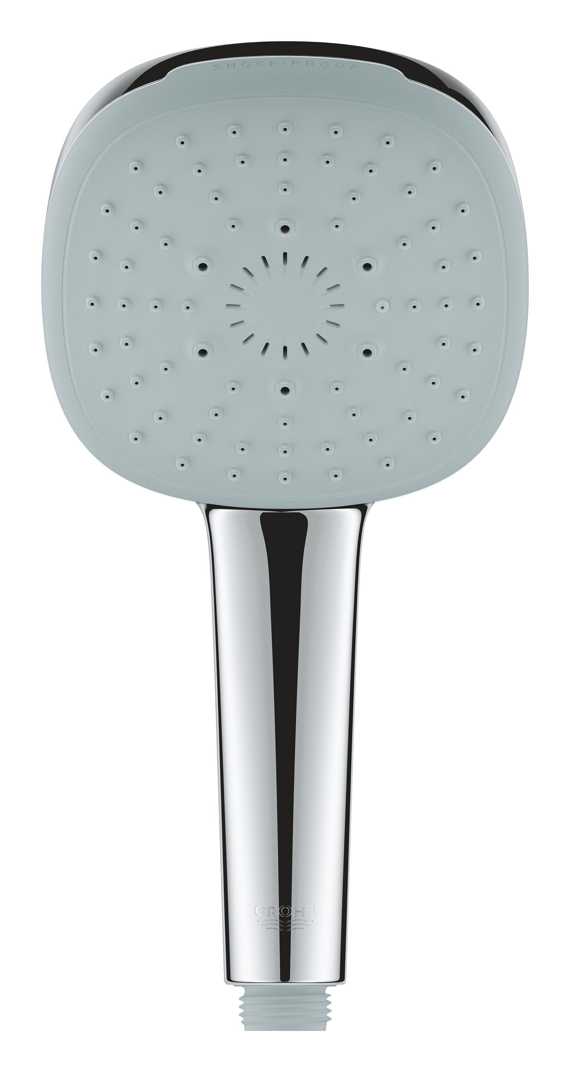 Pommeau de douche 3 jets chrome, GROHE, Vitalio Comfort Clova 3 jets - 2