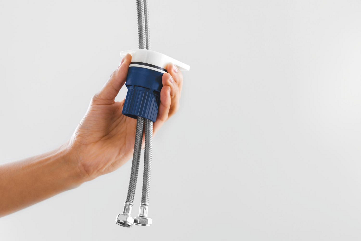 Mitigeur de cuisine avec douchette chrome, GROHE, Feel Clova douchette -QuickFix - 3