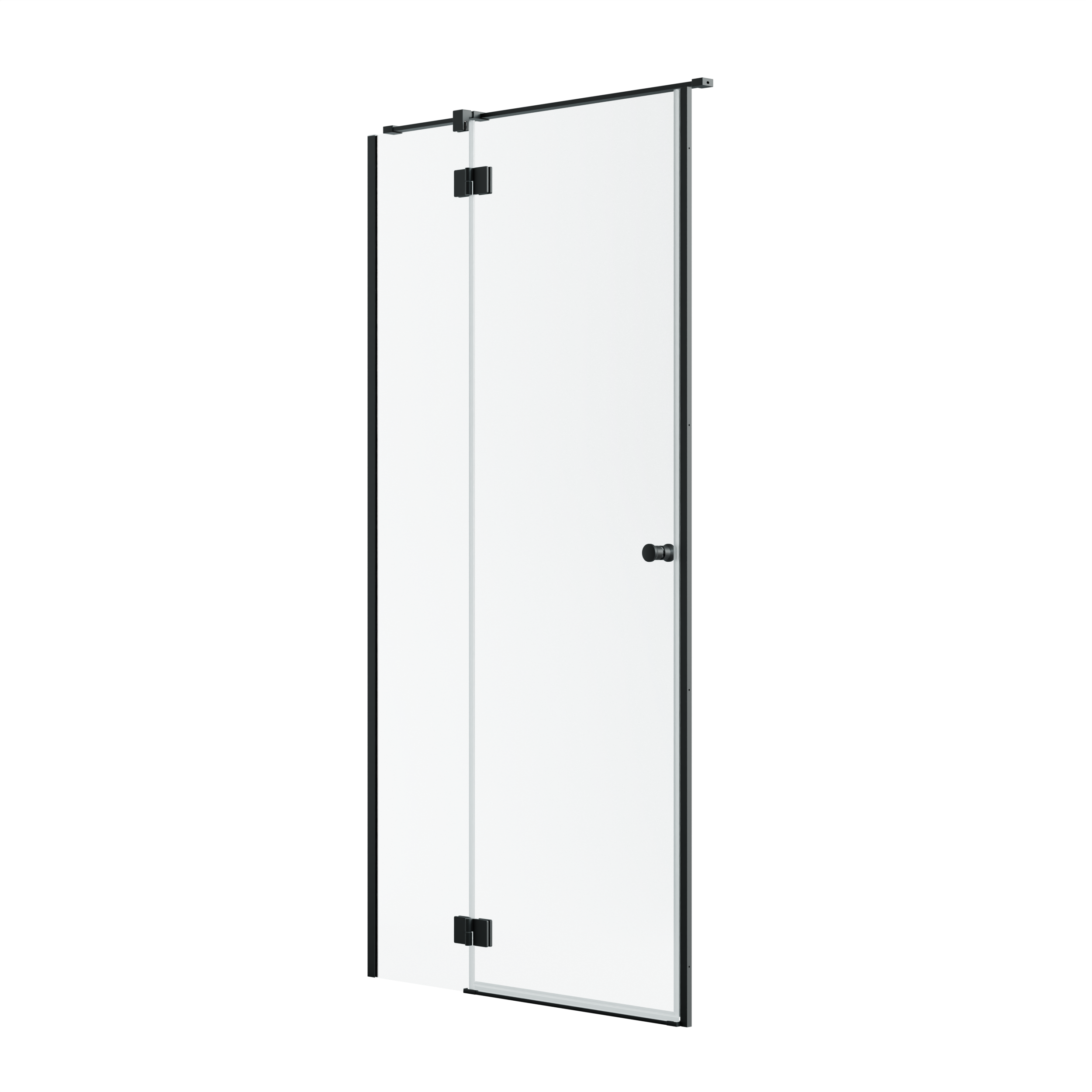Drzwi prysznicowe Valence Lewe 120-140 x 160-210 Iridum