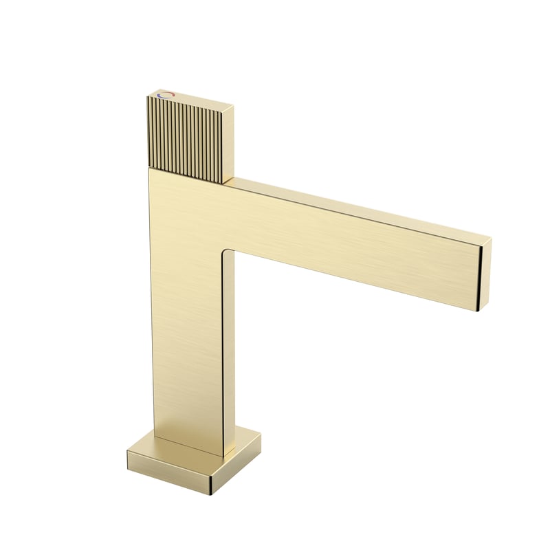 Bateria umywalkowa złota 22 cm Magnum Valvex