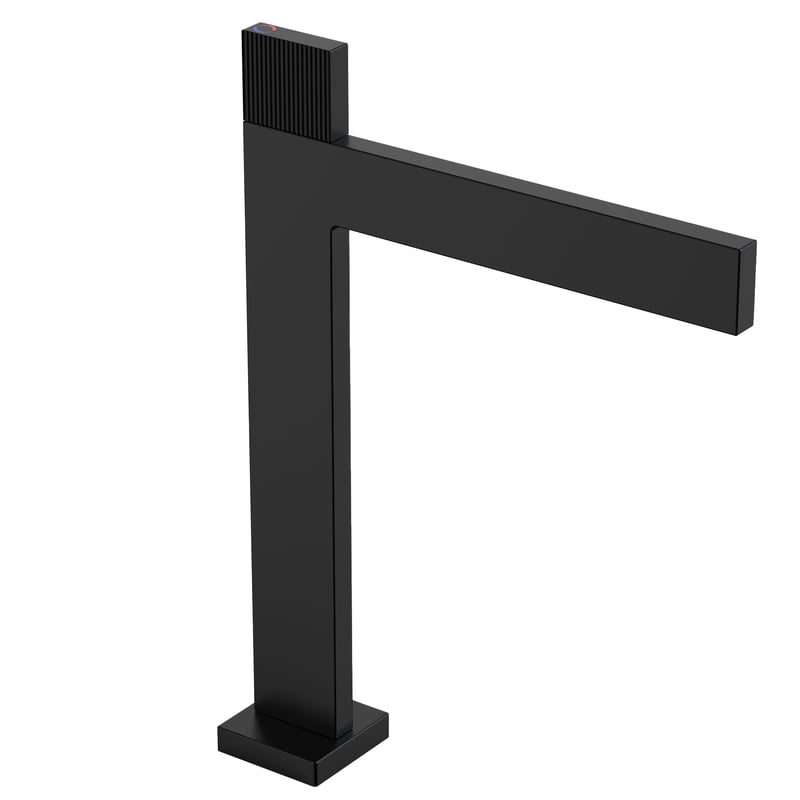 Bateria umywalkowa wysoka czarna Vegas Valvex