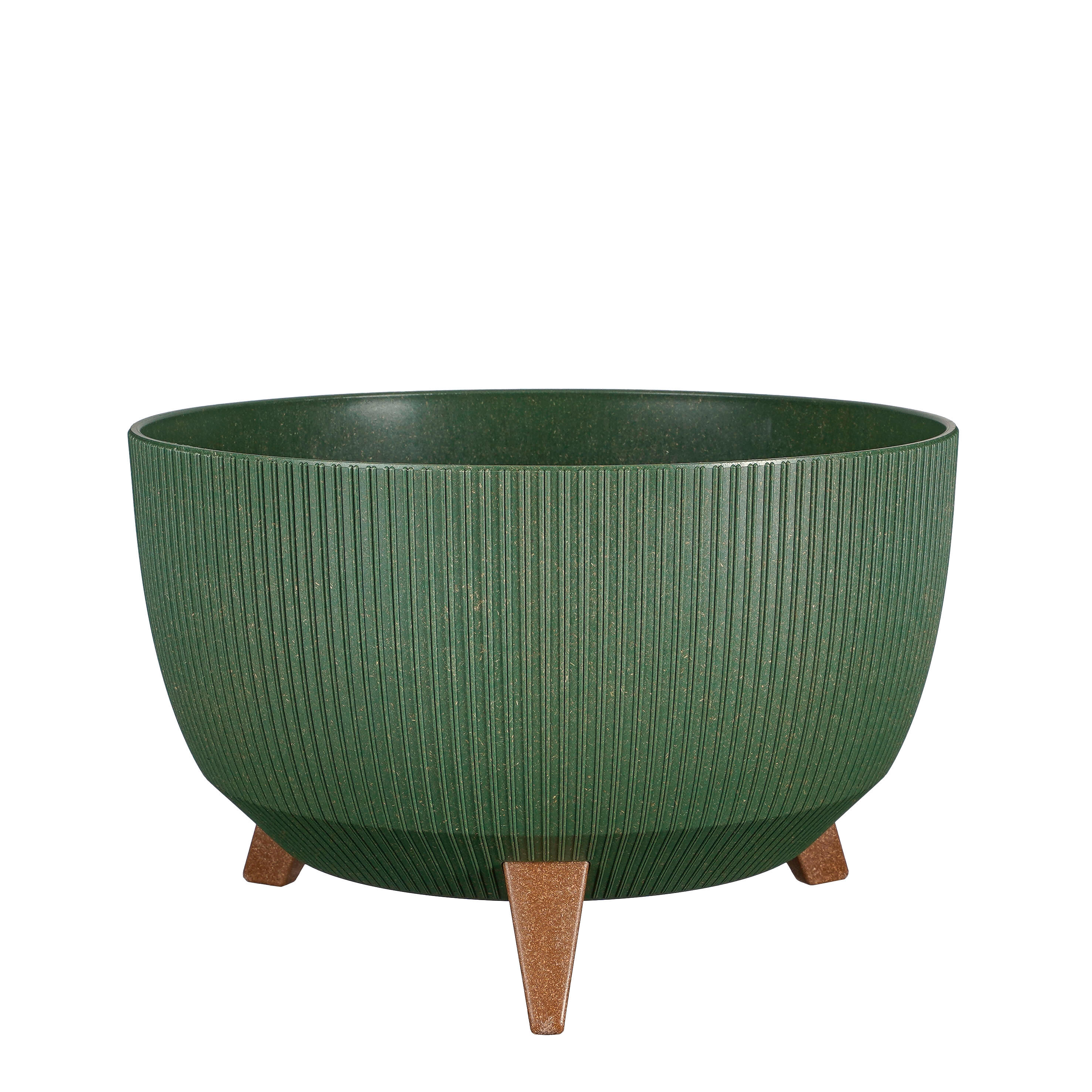 Maceta red doppio de polipropileno verde 20x40cm