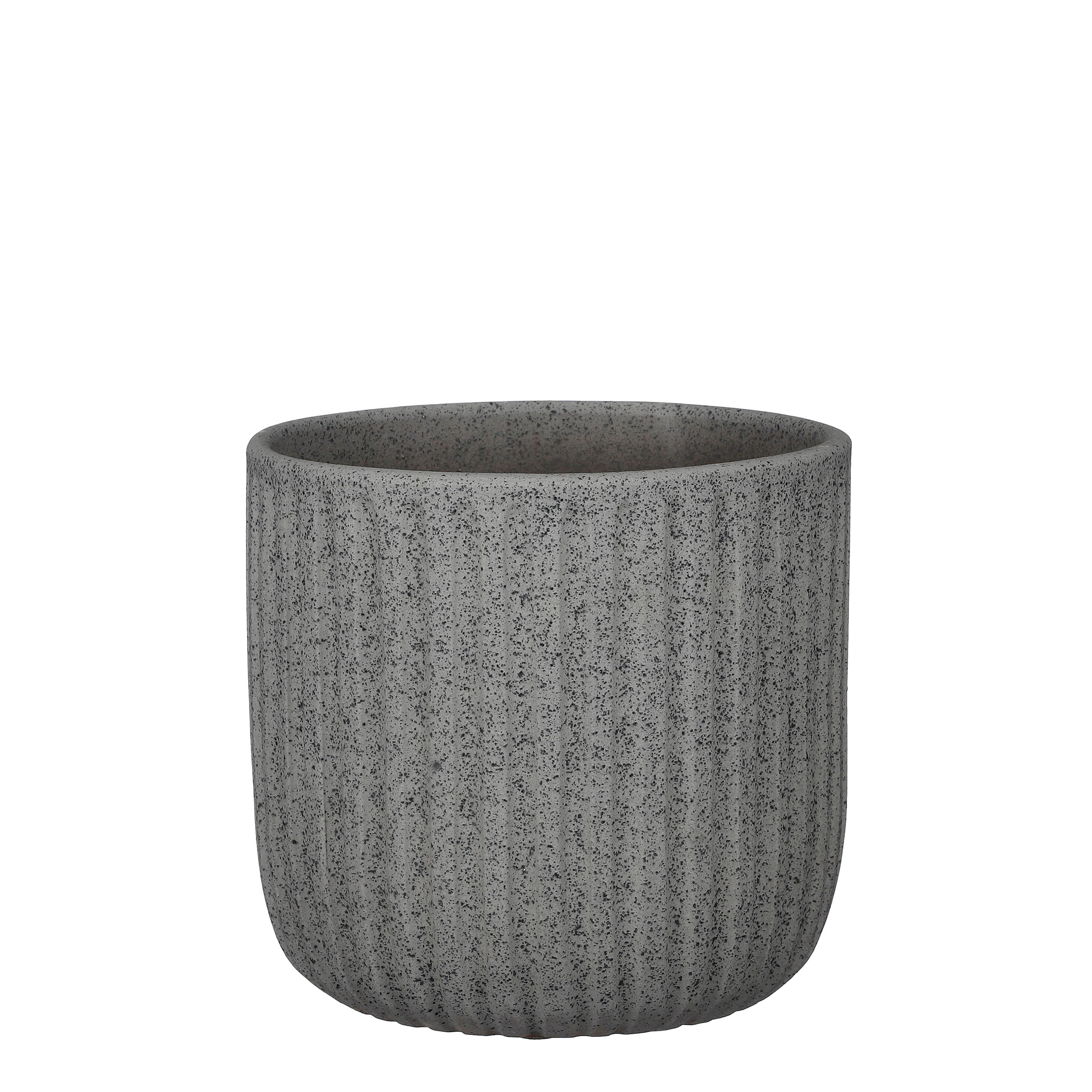 Maceta red dante de terracota gris 19cm