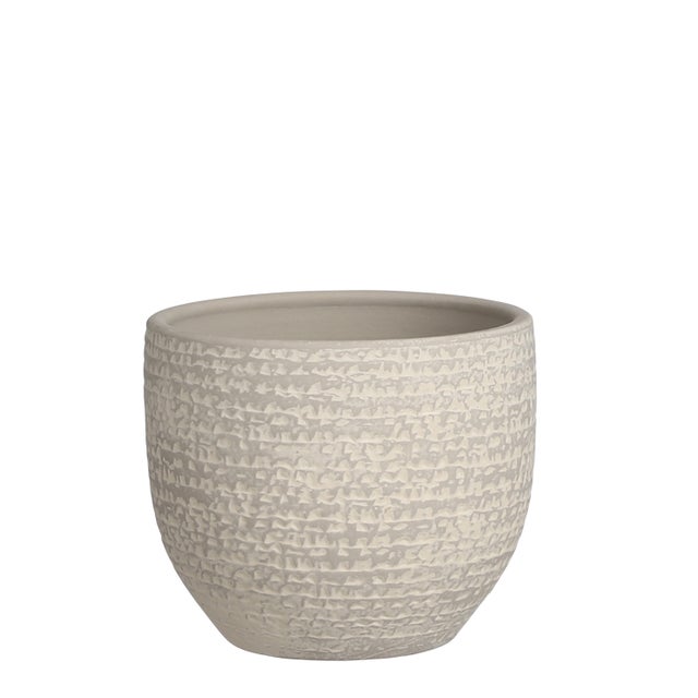 Maceta red Carrie de terracota gris 12cm
