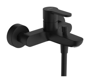 Mitigeur mécanique de baignoire, HANSGROHE Stamis noir brossé