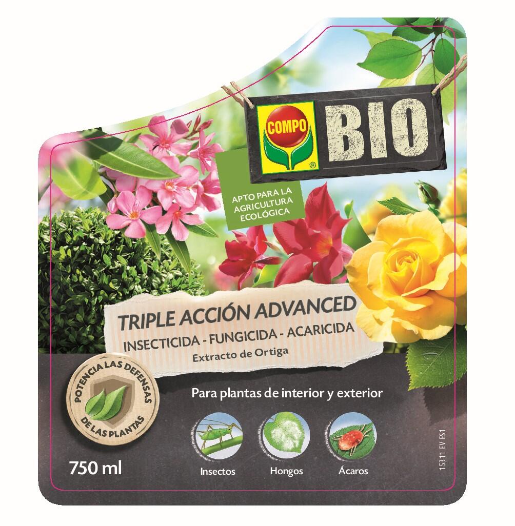 Insecticida COMPO BIO triple acción 750 ml interior/exterior - 3