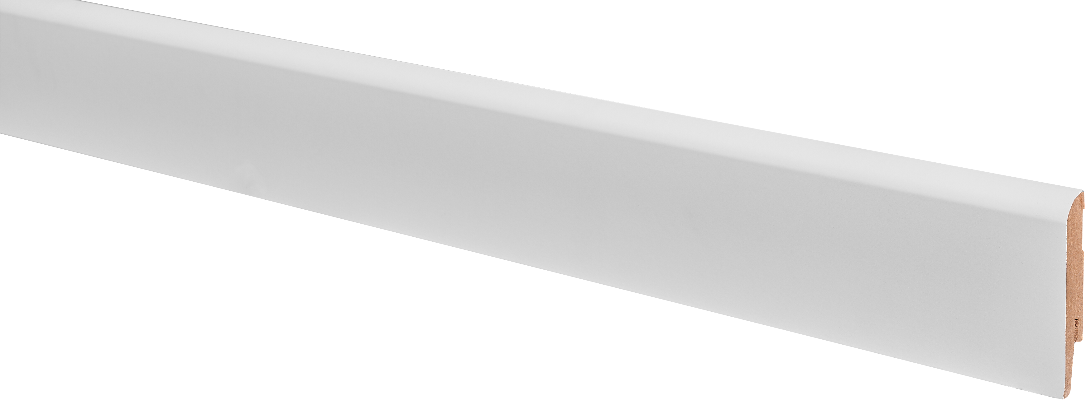 Listwa przypodłogowa MDF biała LO4 10 cm Foge