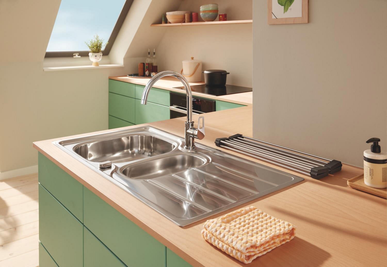 Robinet de cuisine chrome, Start Loop - QuickFix, GROHE - 2