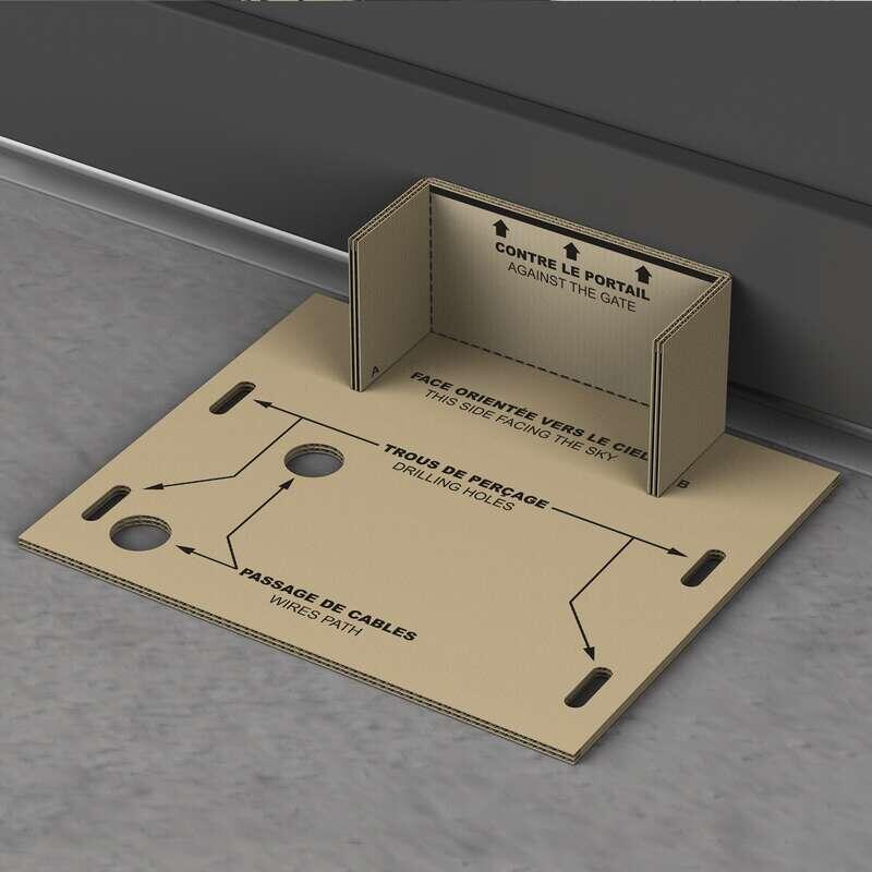 Image informative sur la motorisation connectée pour portail coulissant Extel Umii XC500 - 2