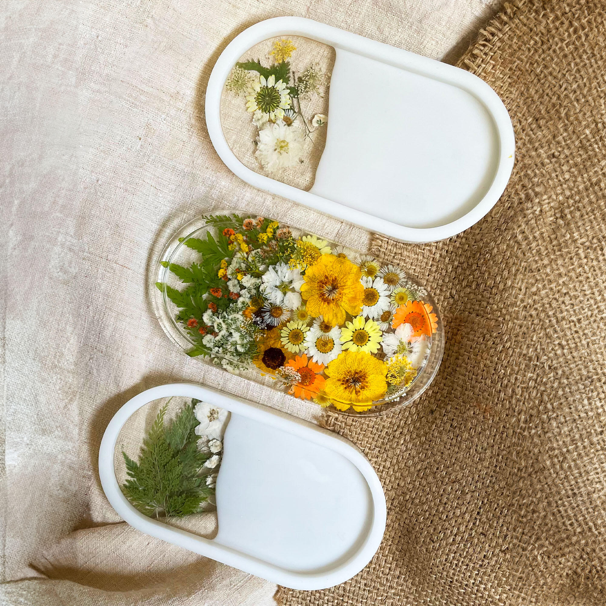 Molde de silicona para realizar bandeja ovalada 186x102x20mm