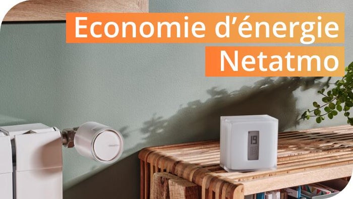 Pluviomètre Netatmo Noir - Thermostat connecté