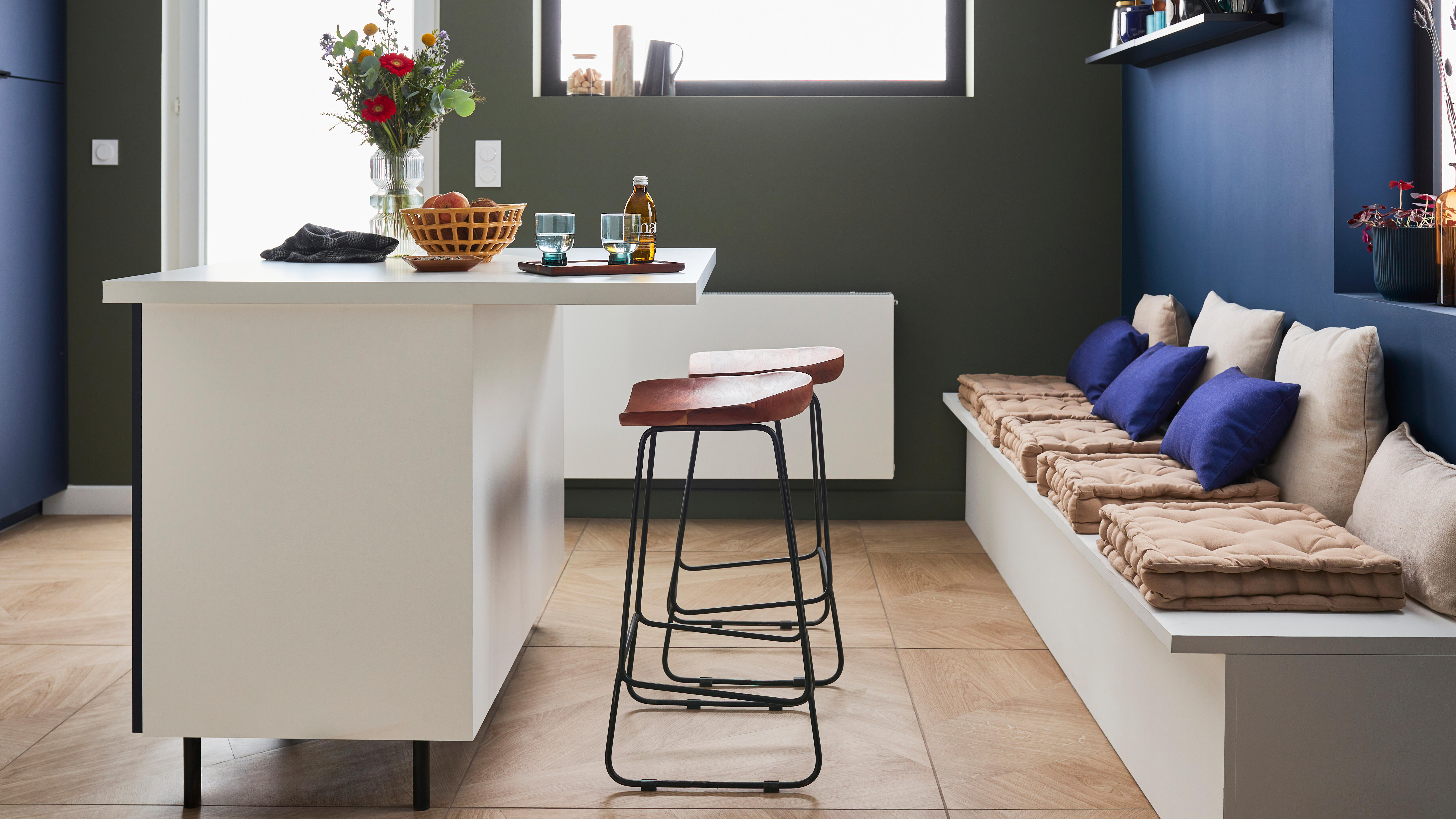 Poignée de meuble Neo, aluminium noir laqué, entraxe 32 mm - 3