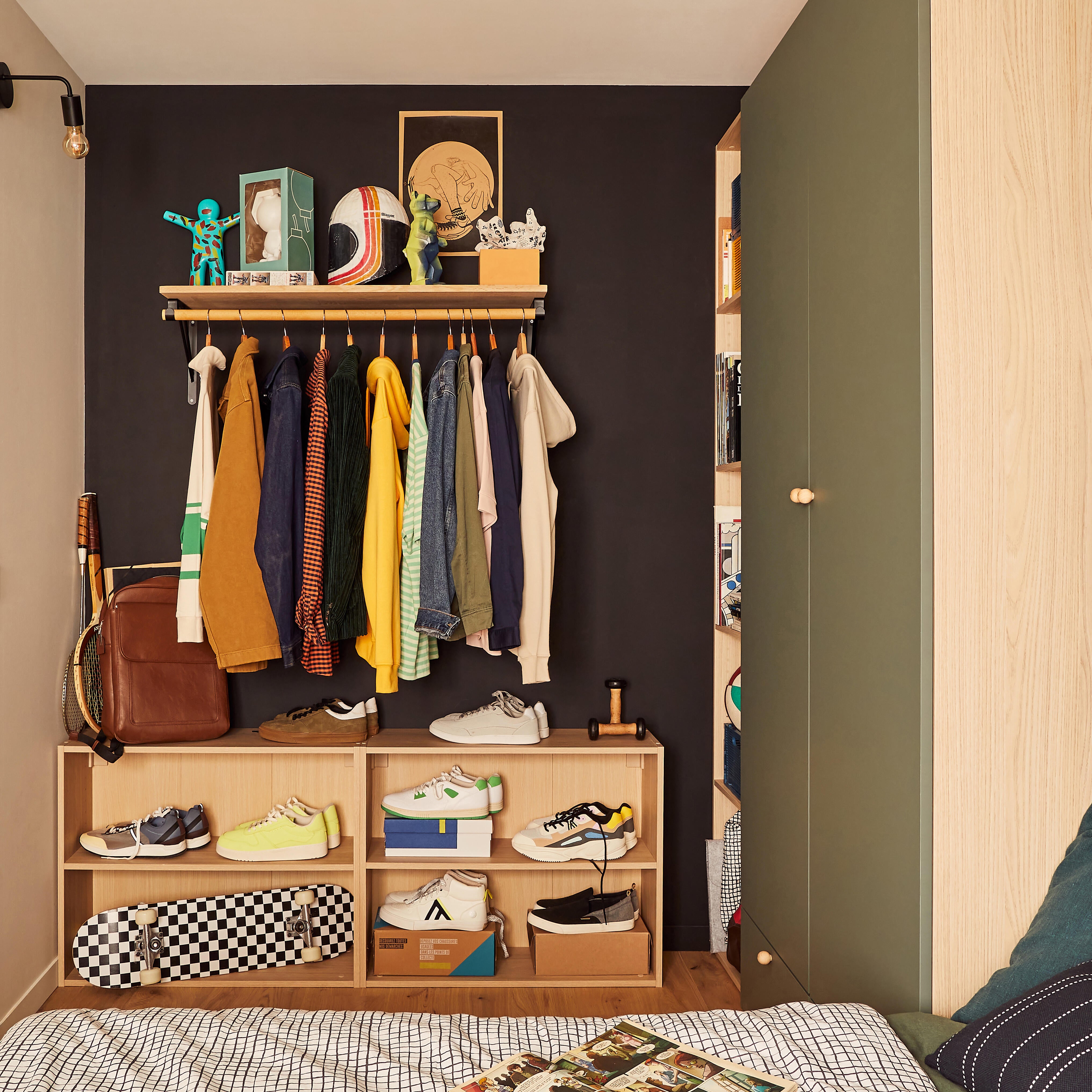 Módulo 230,4x60x54 cm carvalho Spaceo Evo'M - 10