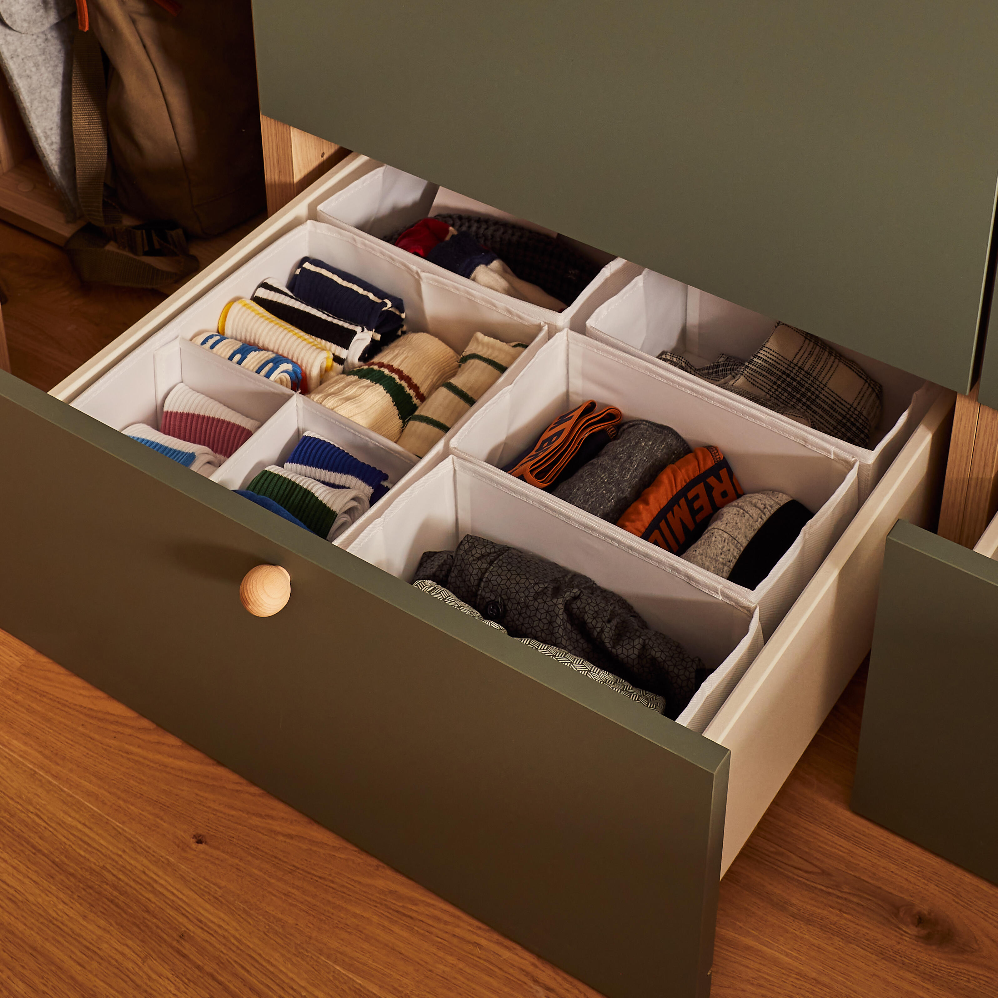 Caixa para gaveta branco 14,5x23,5x13,5 cm Spaceo Evo'M - 10