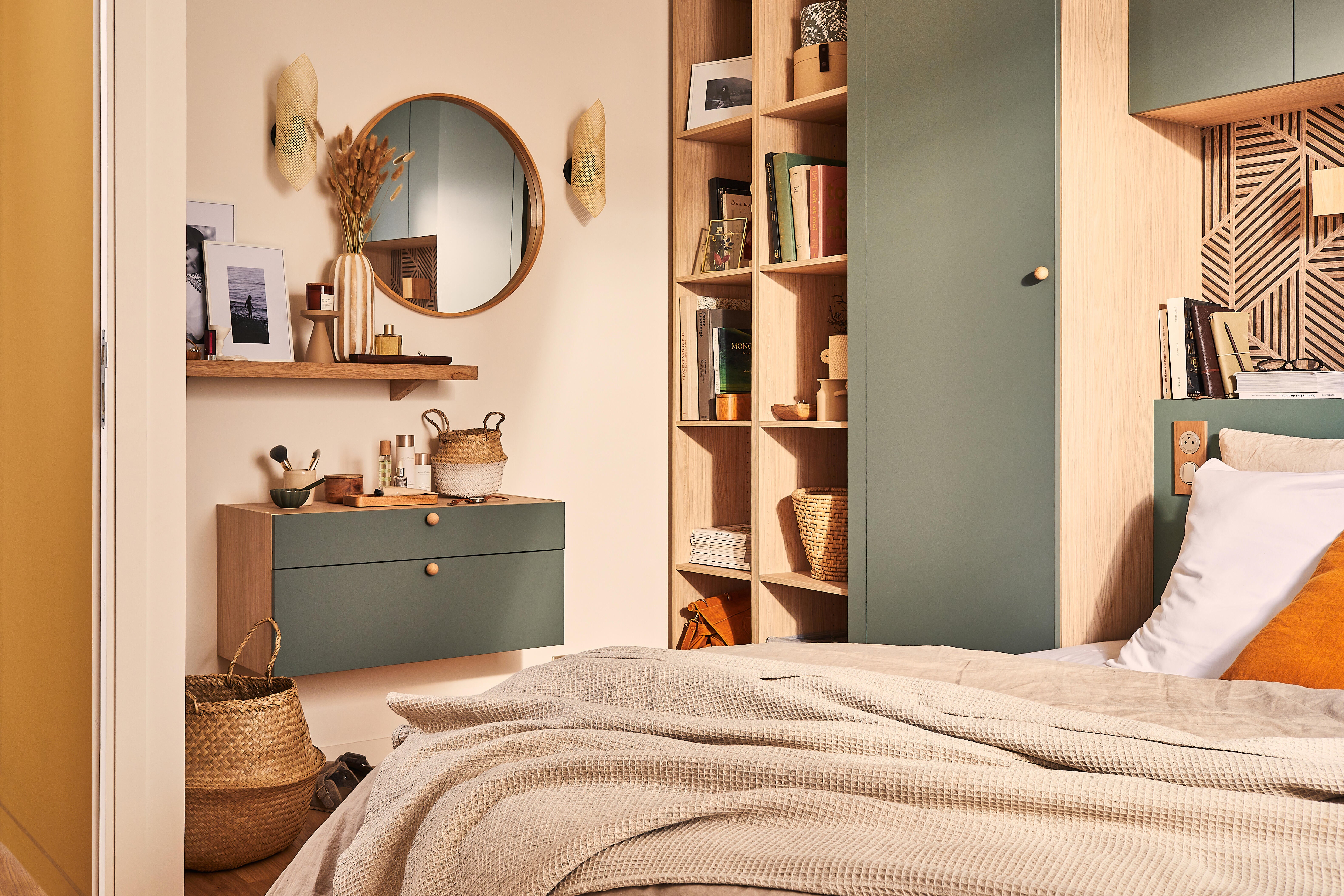 Módulo 230,4x60x54 cm carvalho Spaceo Evo'M - 11