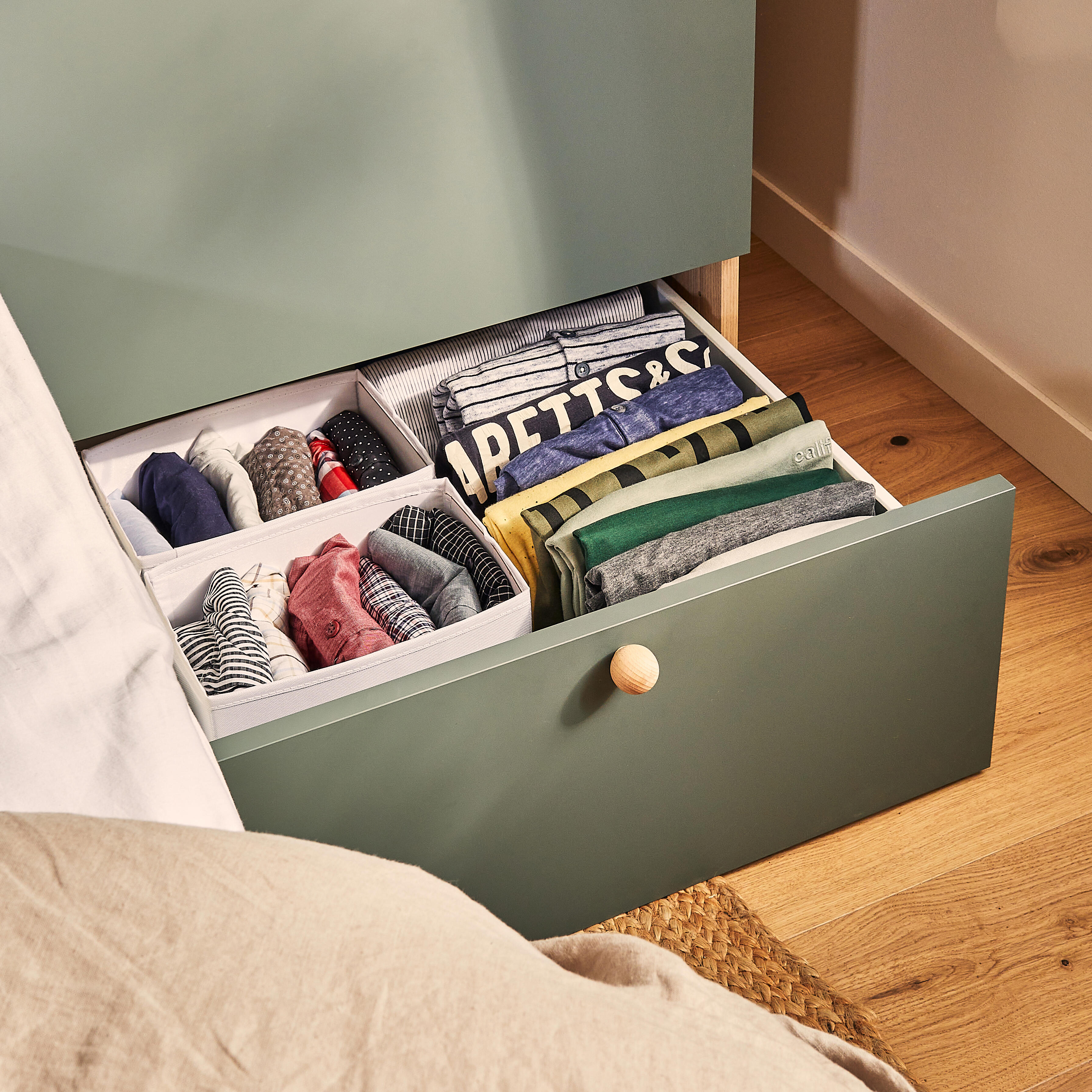 Caixa para gaveta branco 29x23,5x13,5 cm Spaceo Evo'M - 13