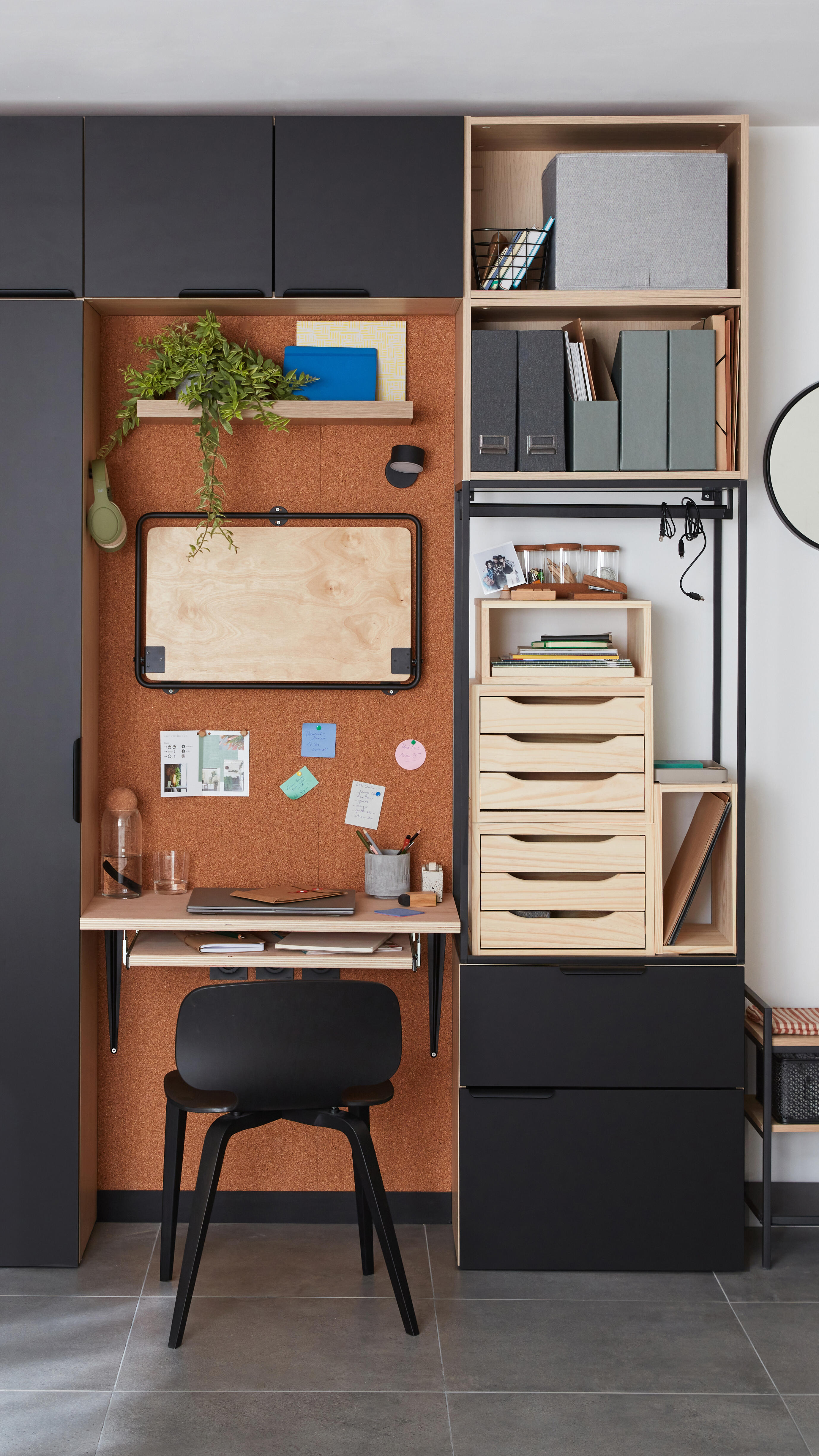 Móvel inferior Spaceo Evo'M 60x38x64cm carvalho - 11