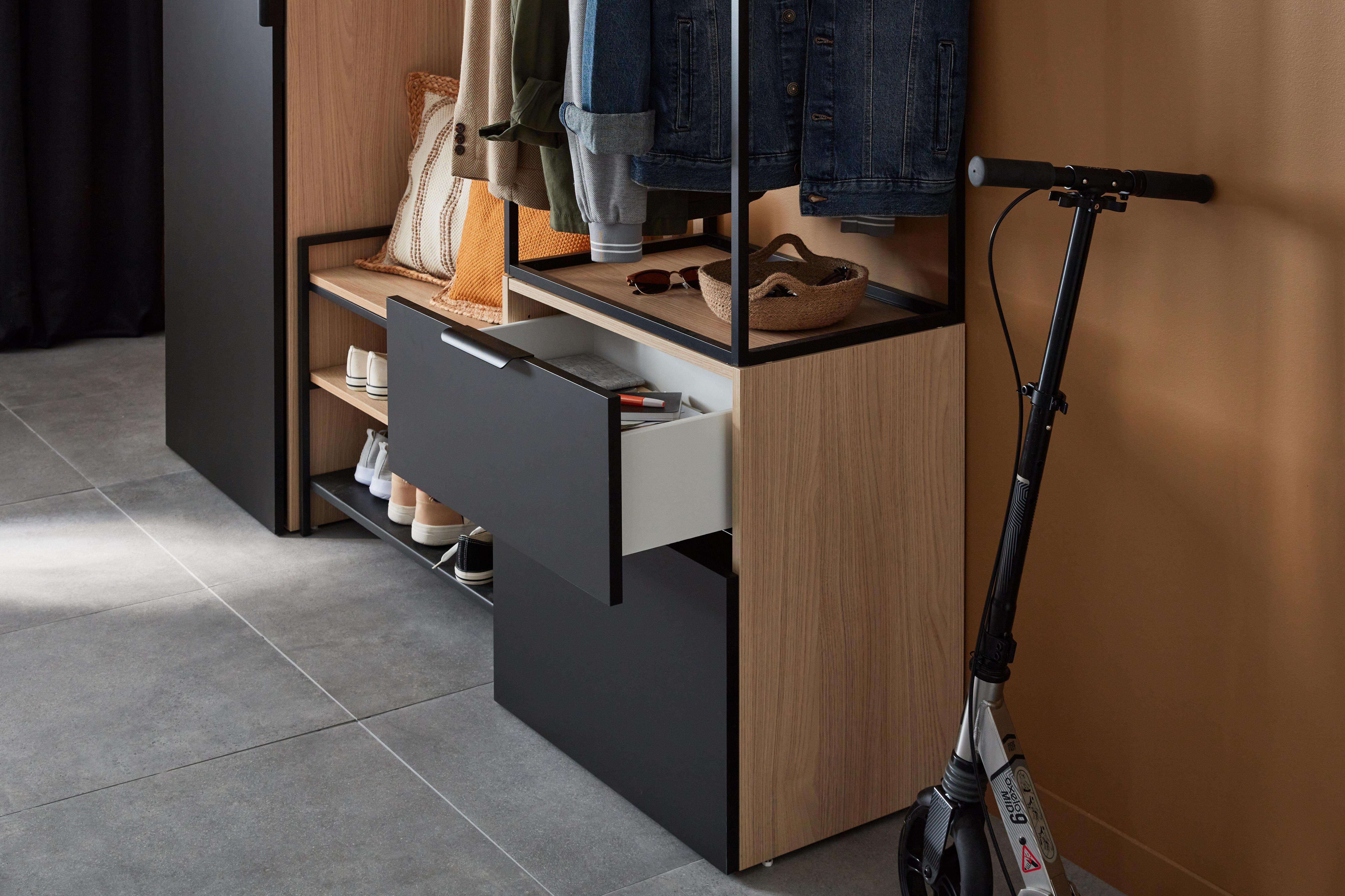 Móvel inferior Spaceo Evo'M 60x38x64cm carvalho - 20