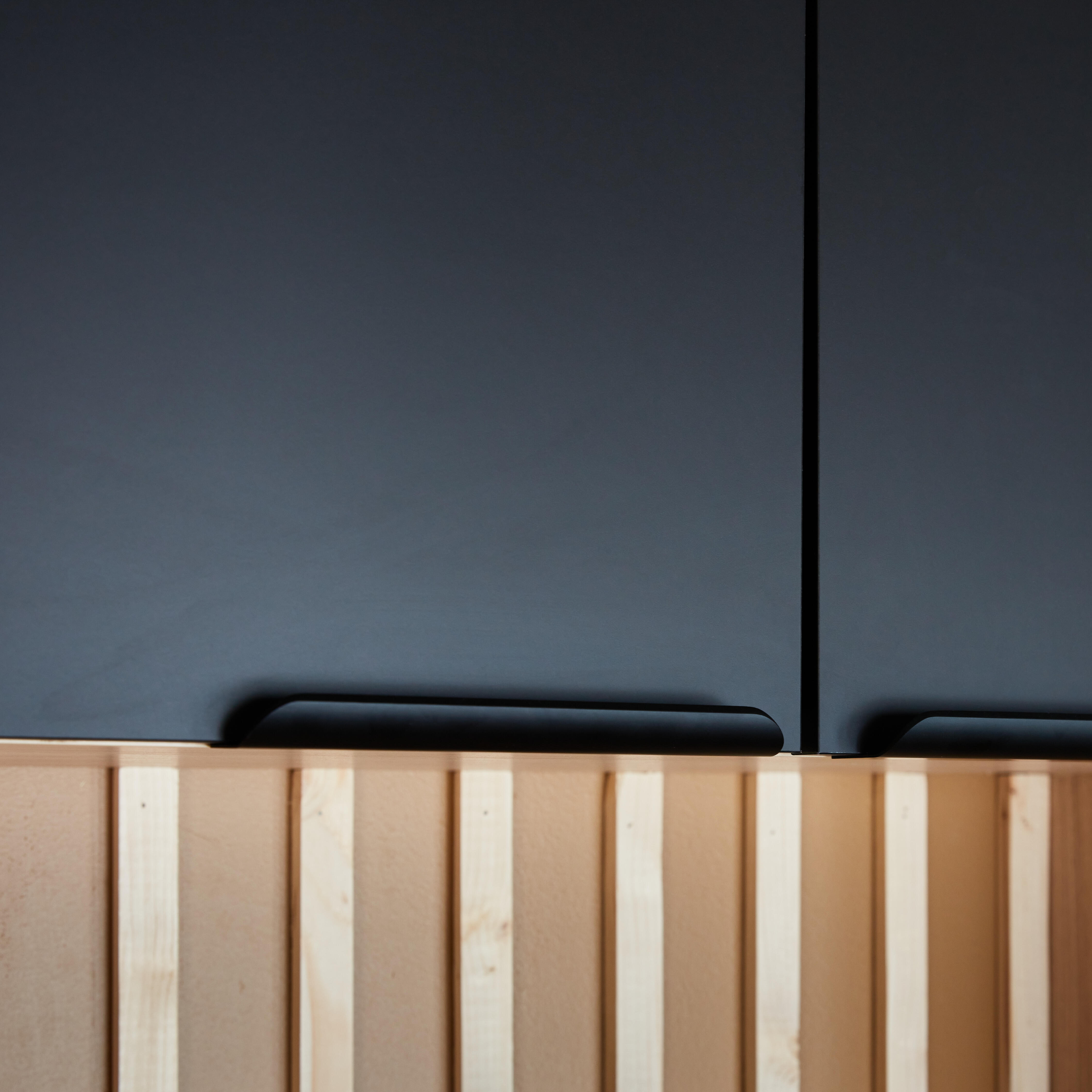 2 Puxadores preto mate 180 mm Spaceo Evo'M Oslo - 17