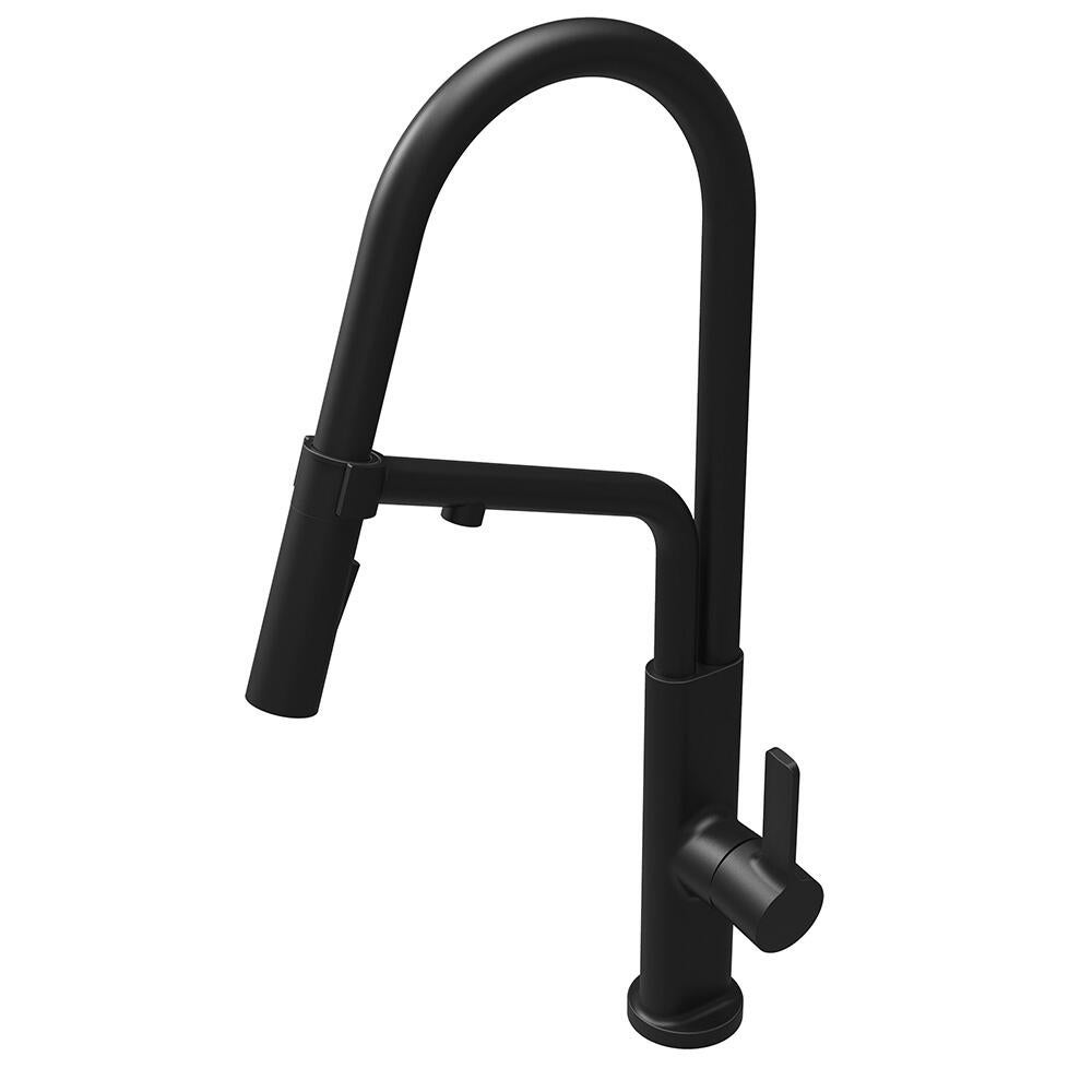 Grifo de cocina osmosis clever 3 vías negro