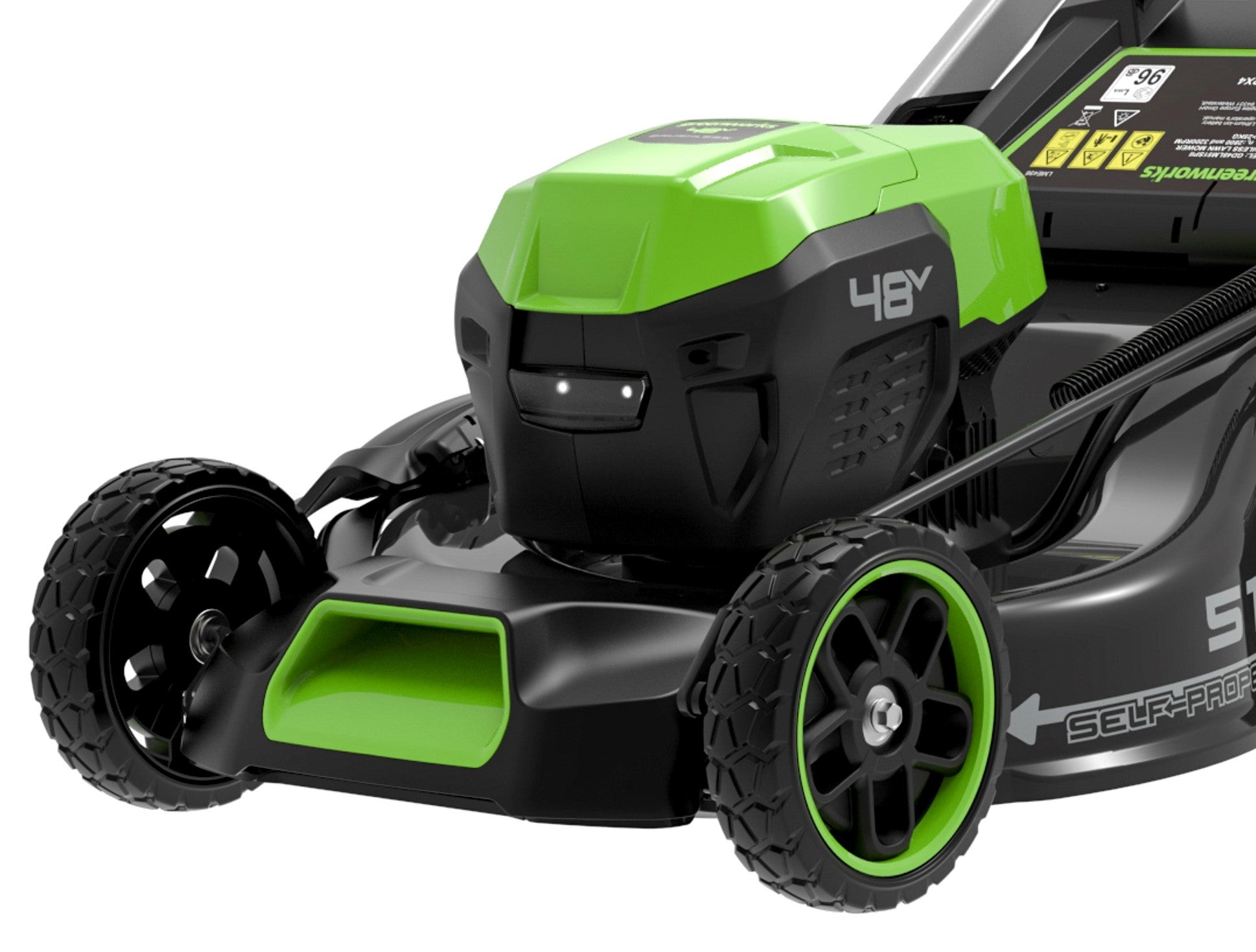 Tondeuse sur batterie 48V GREENWORKS Gd48lm51spiik5 l.51 cm - 4