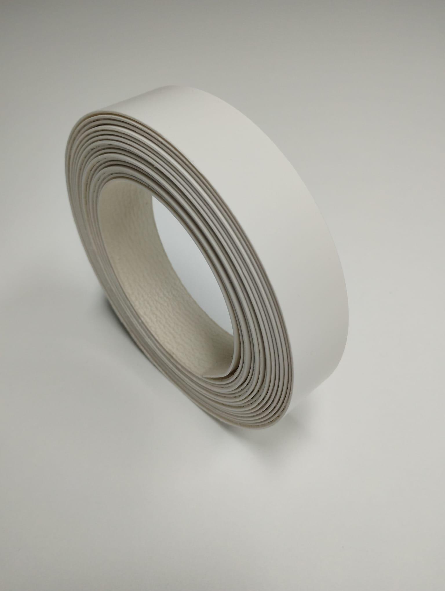 Canto preenconlado de ABS color blanco roto de 25 mm de espesor - 4