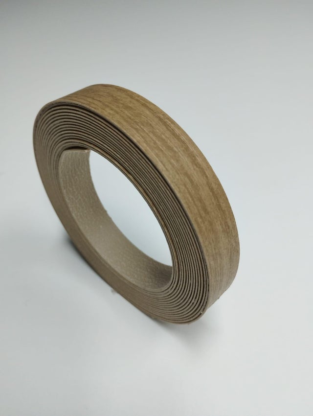 Orla PVC precoladas nogal 19 mm 5 ml