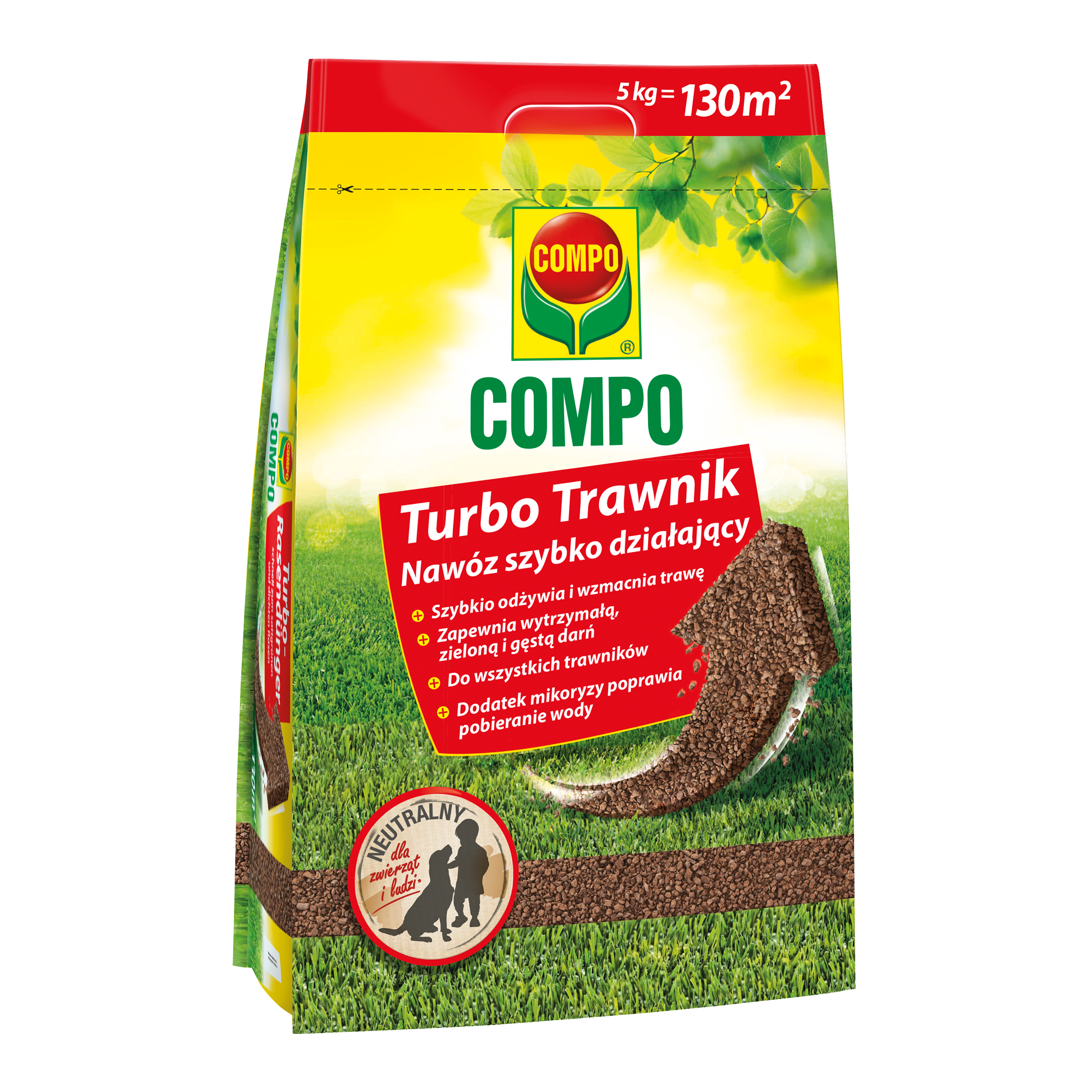 Nawóz do trawnika uniwersalny 5kg Compo