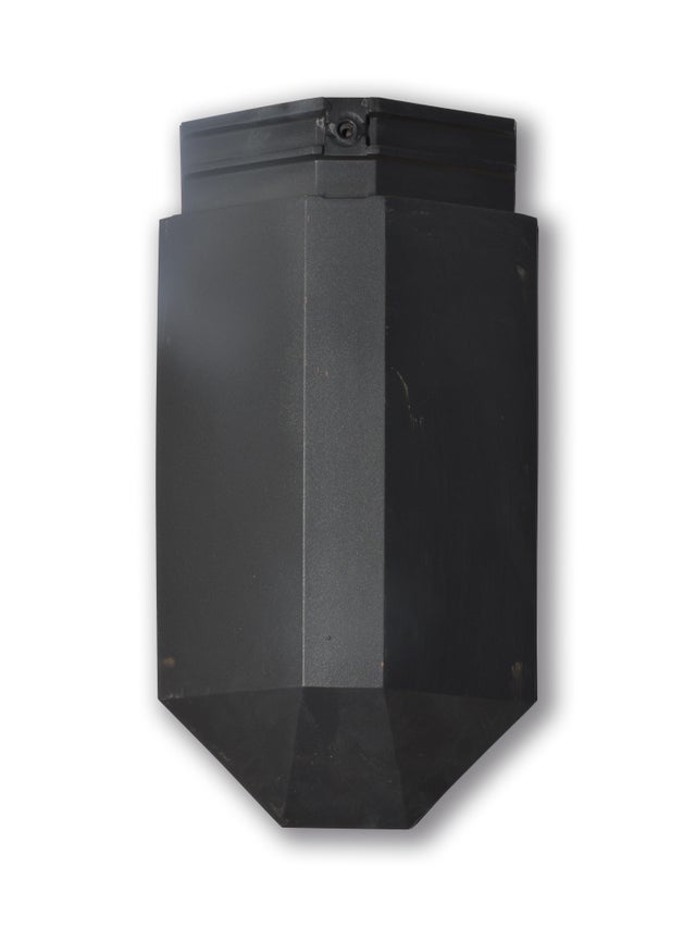 About d'arêtier ou faîtage angulaire ardoisé, LA ESCANDELLA