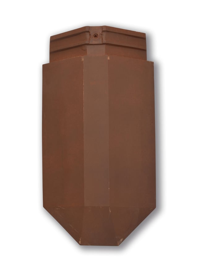 About d'arêtier ou faîtage angulaire rouge rustique, LA ESCANDELLA