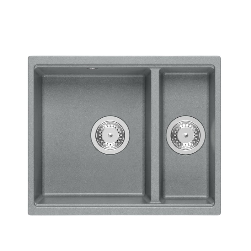 Zlewozmywak granitowy podwieszany Logan Quadron