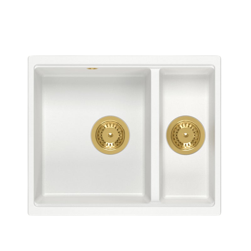 Zlewozmywak granitowy podwieszany Logan Quadron