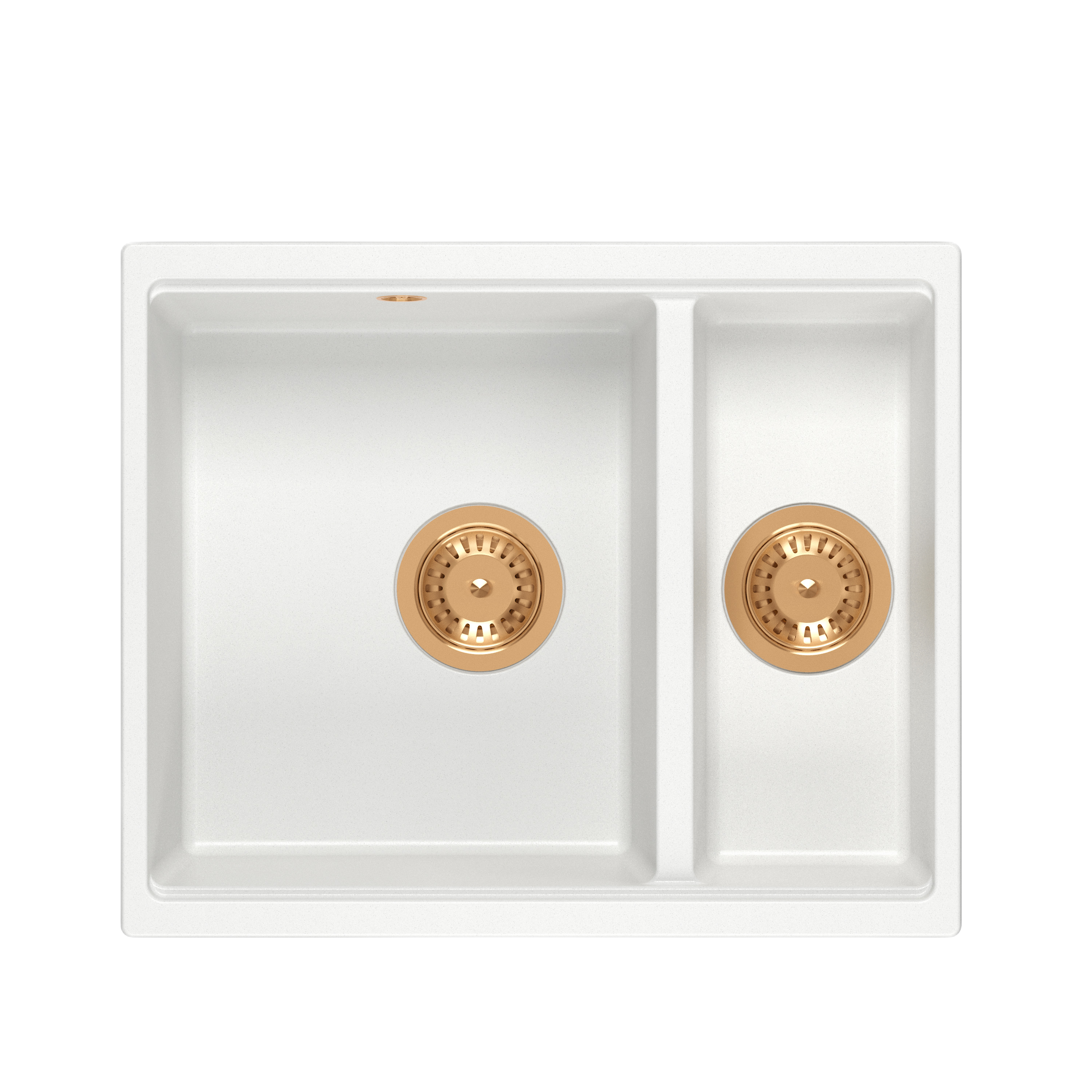 Zlewozmywak granitowy podwieszany Logan Quadron