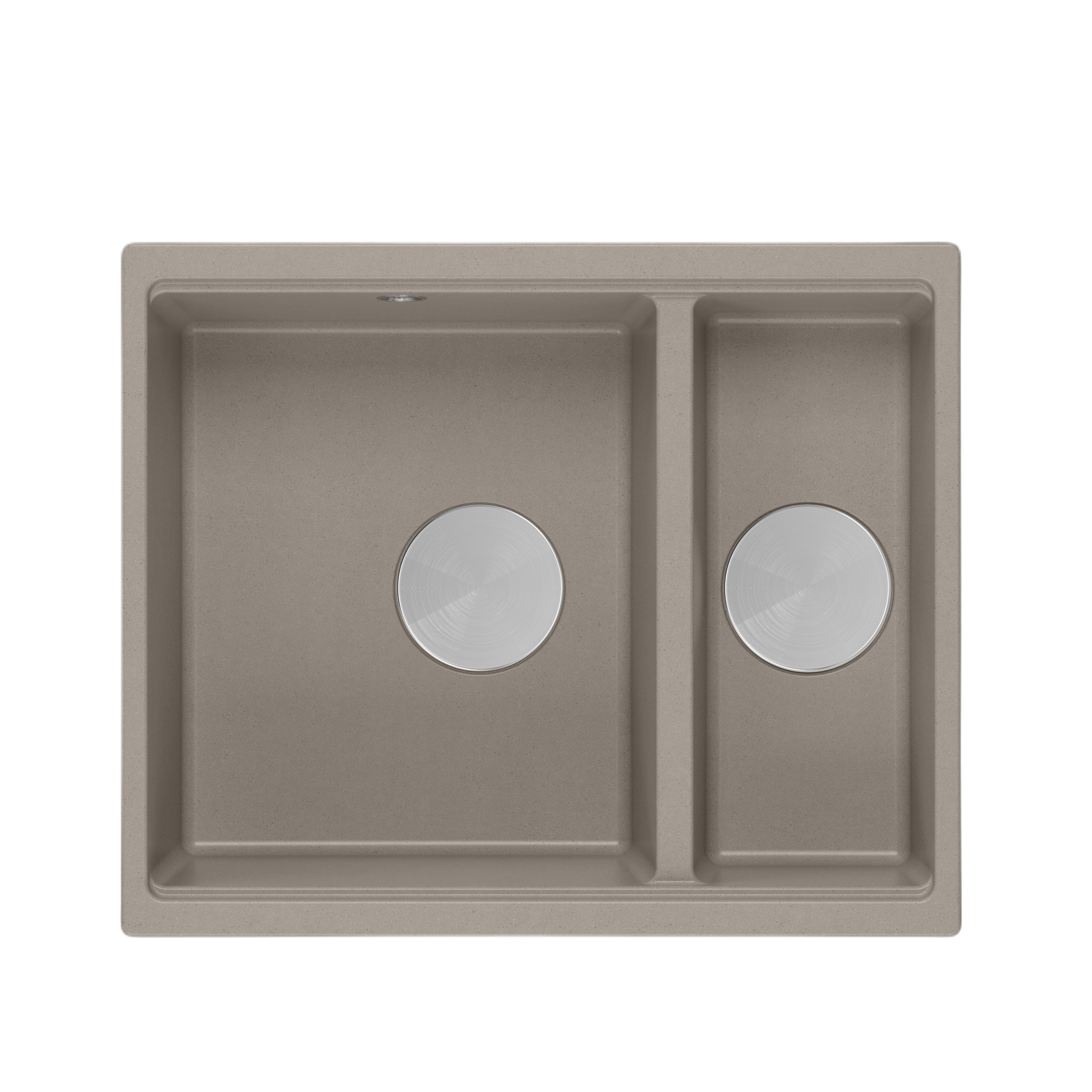 Zlewozmywak granitowy podwieszany Logan Quadron