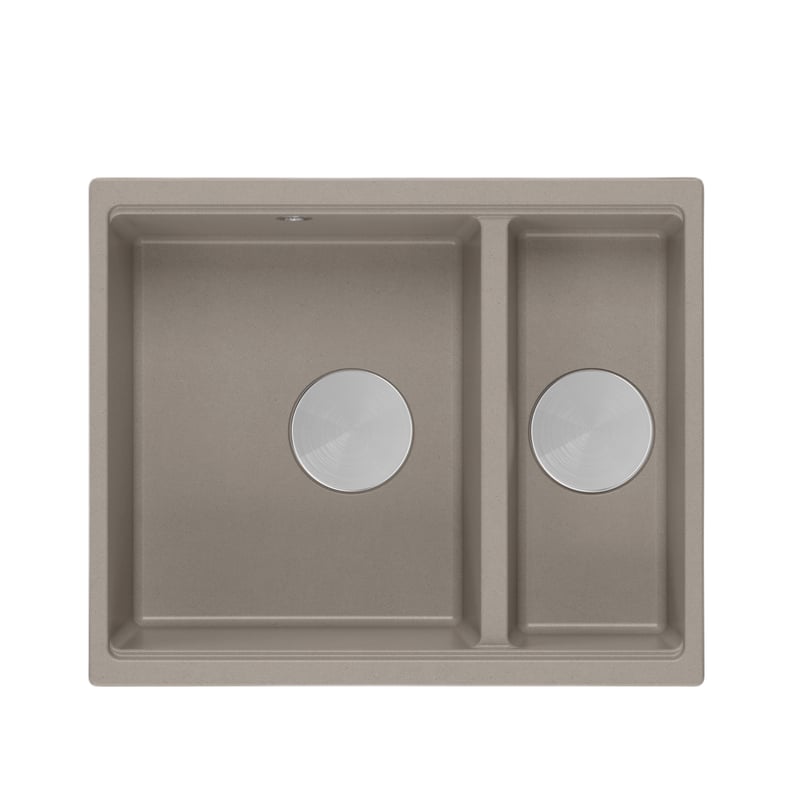 Zlewozmywak granitowy podwieszany Logan Quadron