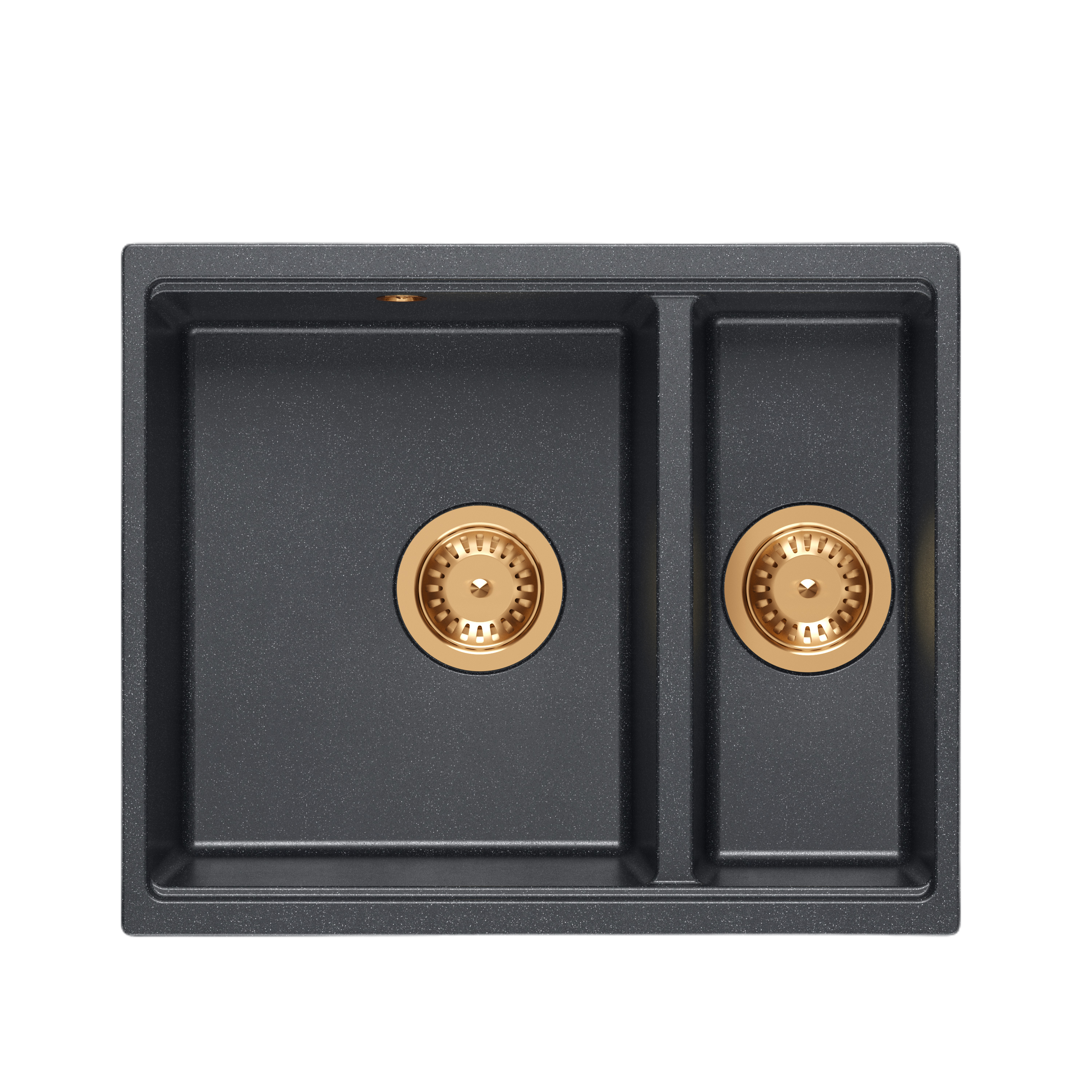 Zlewozmywak granitowy podwieszany Logan Quadron