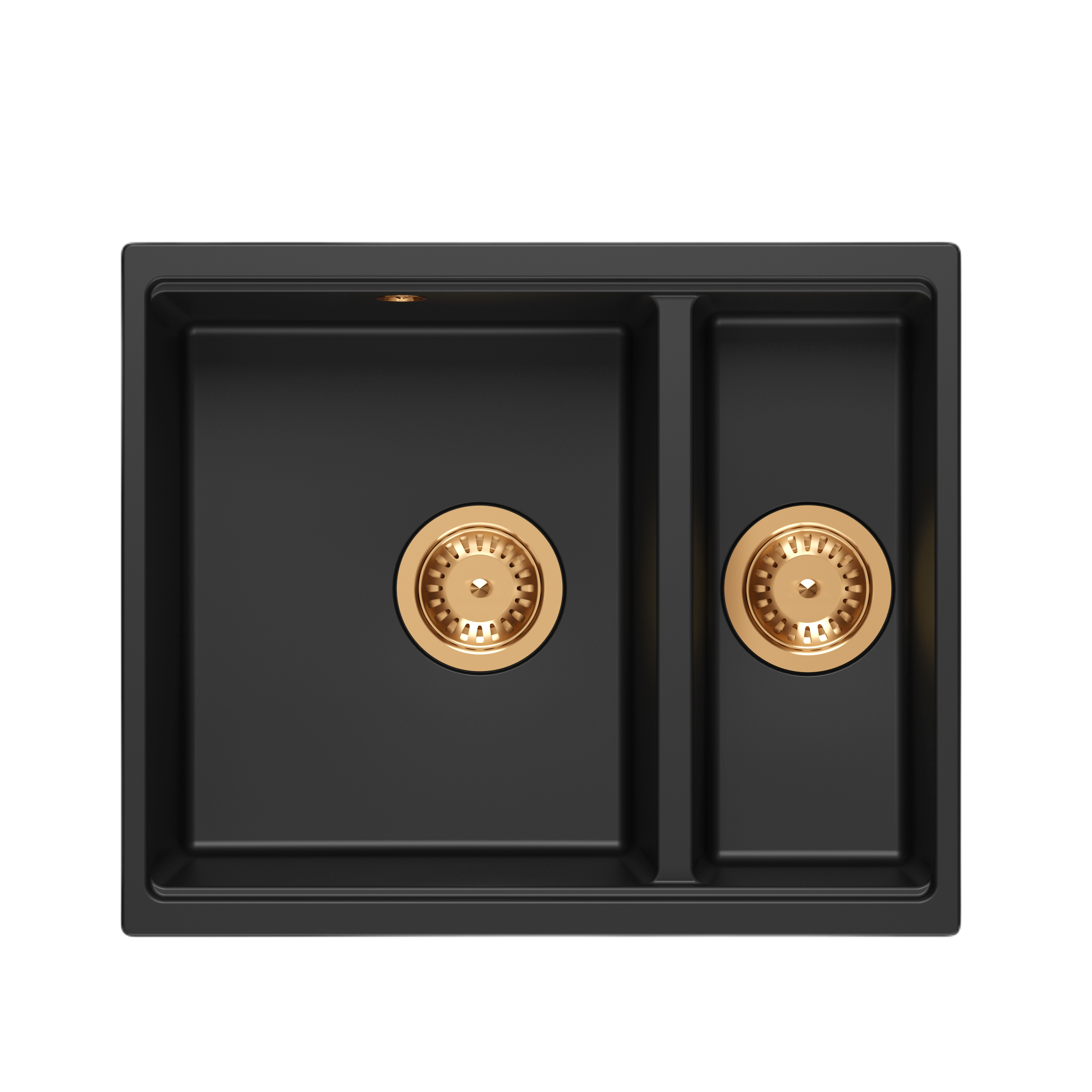 Zlewozmywak granitowy podwieszany Logan Quadron