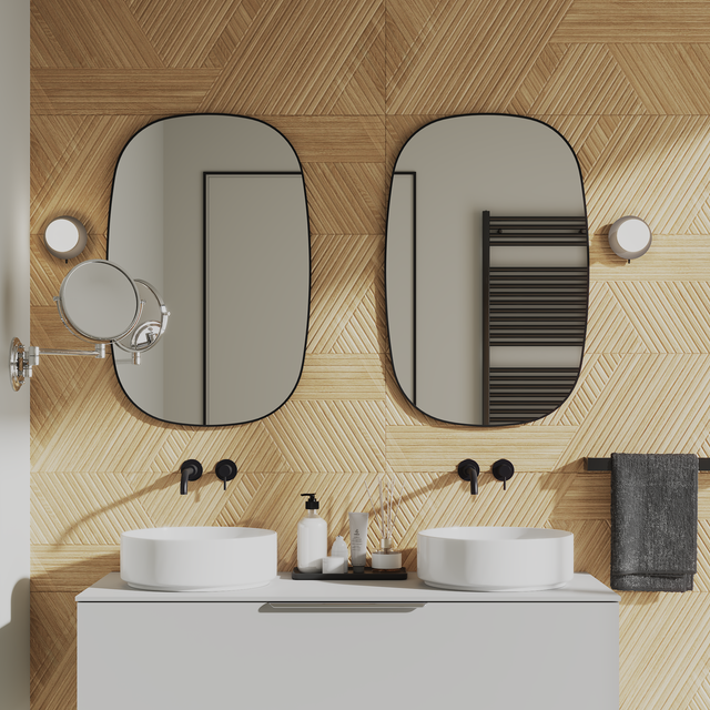 Carrelage mur intérieur effet bois beige Balade l.30 x L.90 cm ARTENS