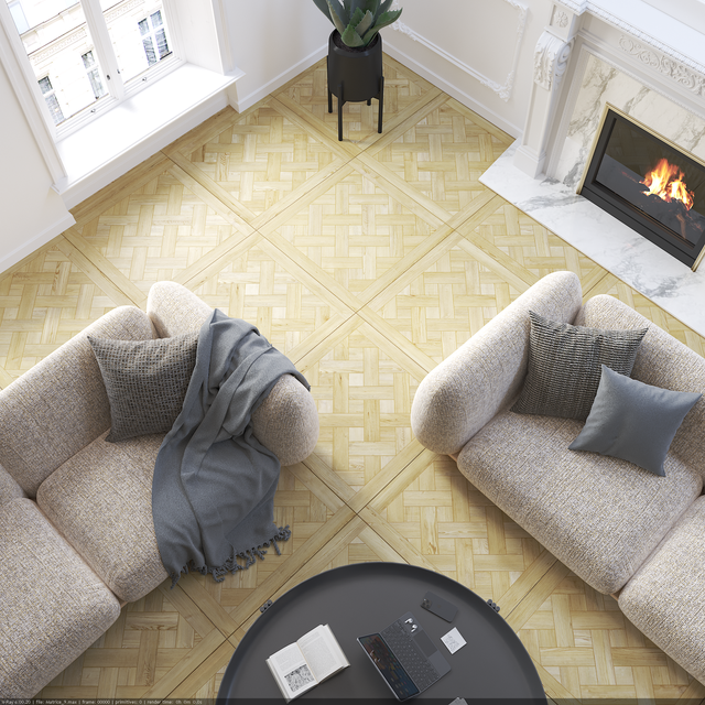 Carrelage sol intérieur / mur intérieur effet bois naturel Verlaine l.79.8 x L.7