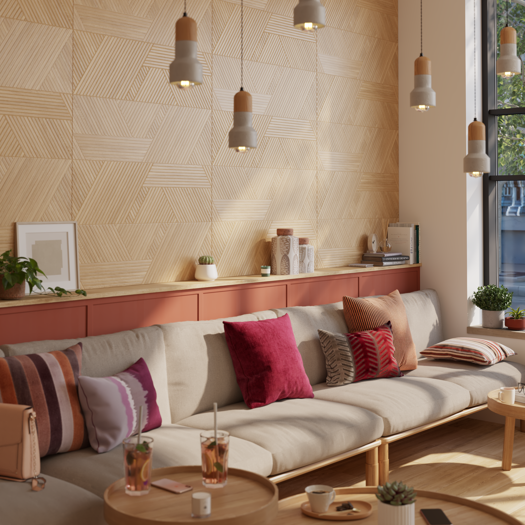 Carrelage mur intérieur effet bois beige Balade l.30 x L.90 cm ARTENS - 3