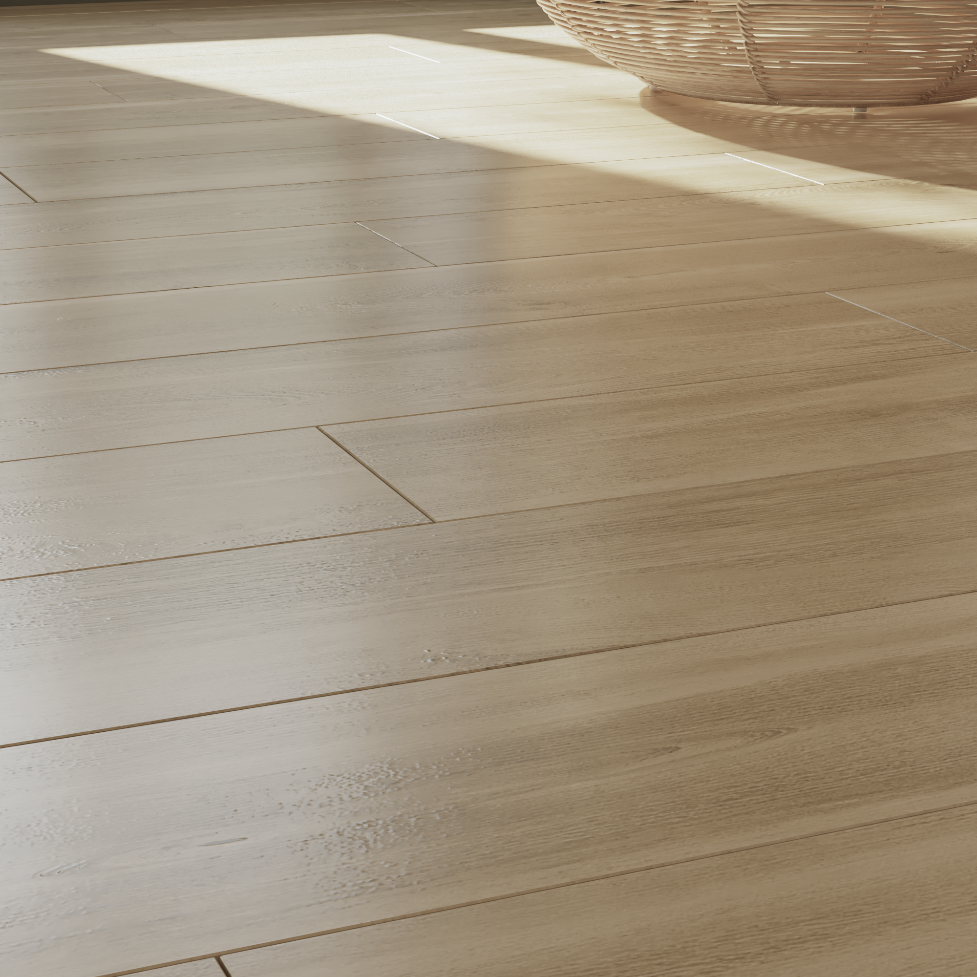 Carrelage sol intérieur/mur intérieur effet bois beige Balade l.20 x L.120 cm - 6