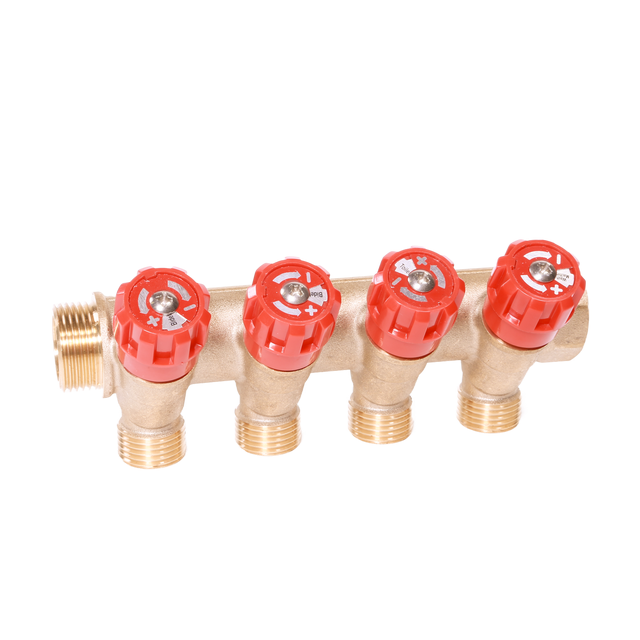Collecteur 4 voies à visser pour multicouche 3/4