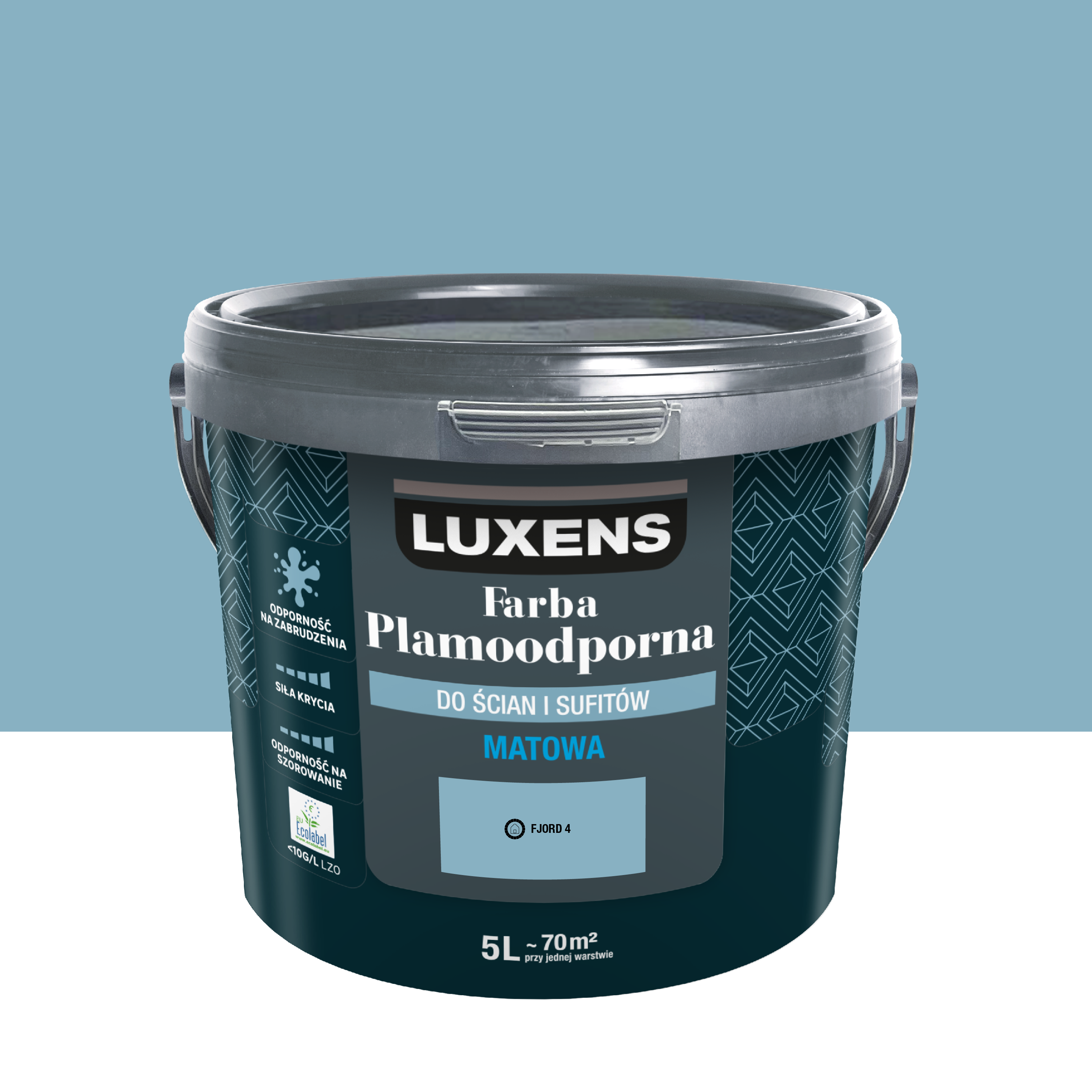 Farba Luxens Plamoodporna Fjord 4 5 l
